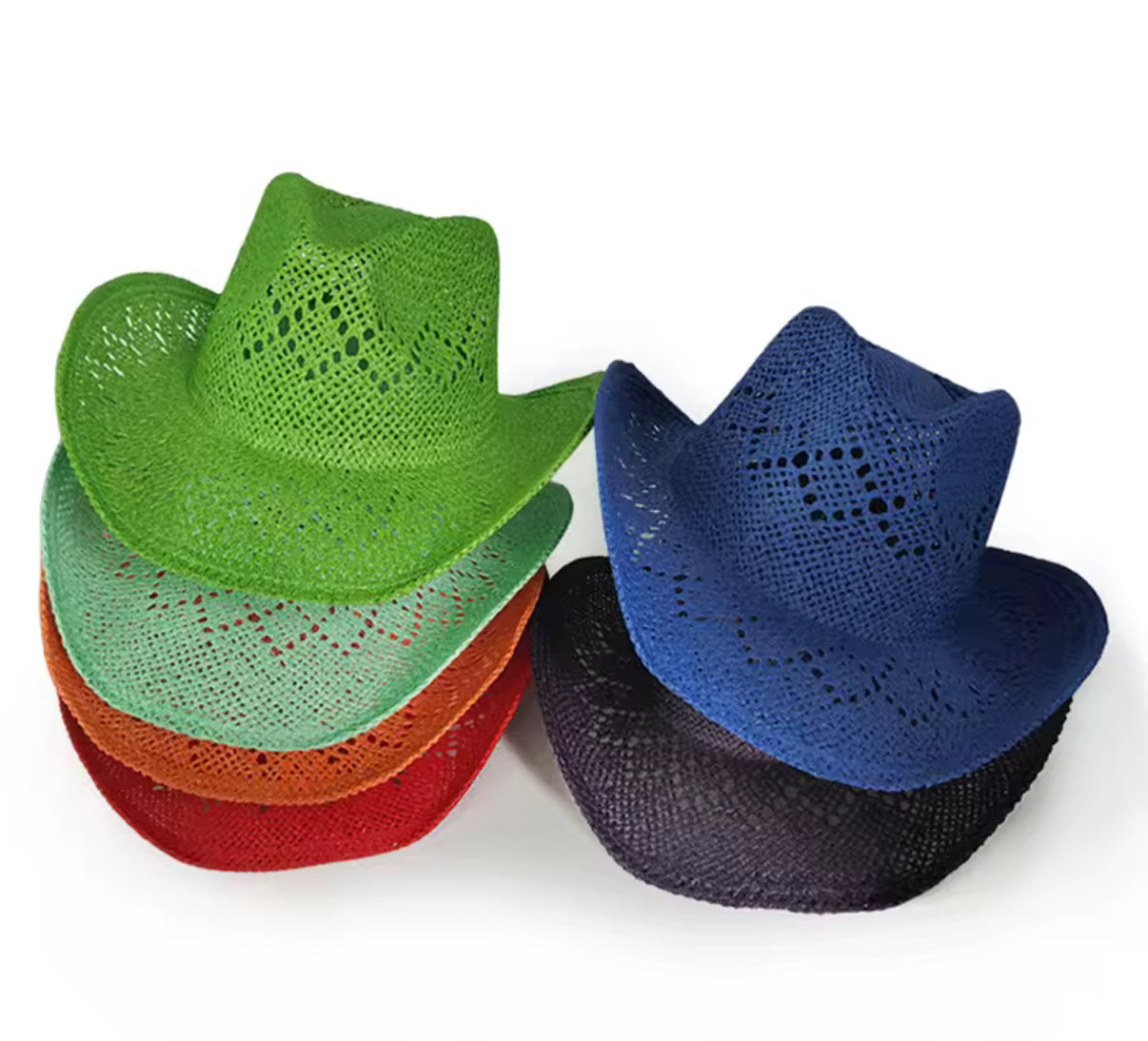 Relaxed Straw Cowboy Hat