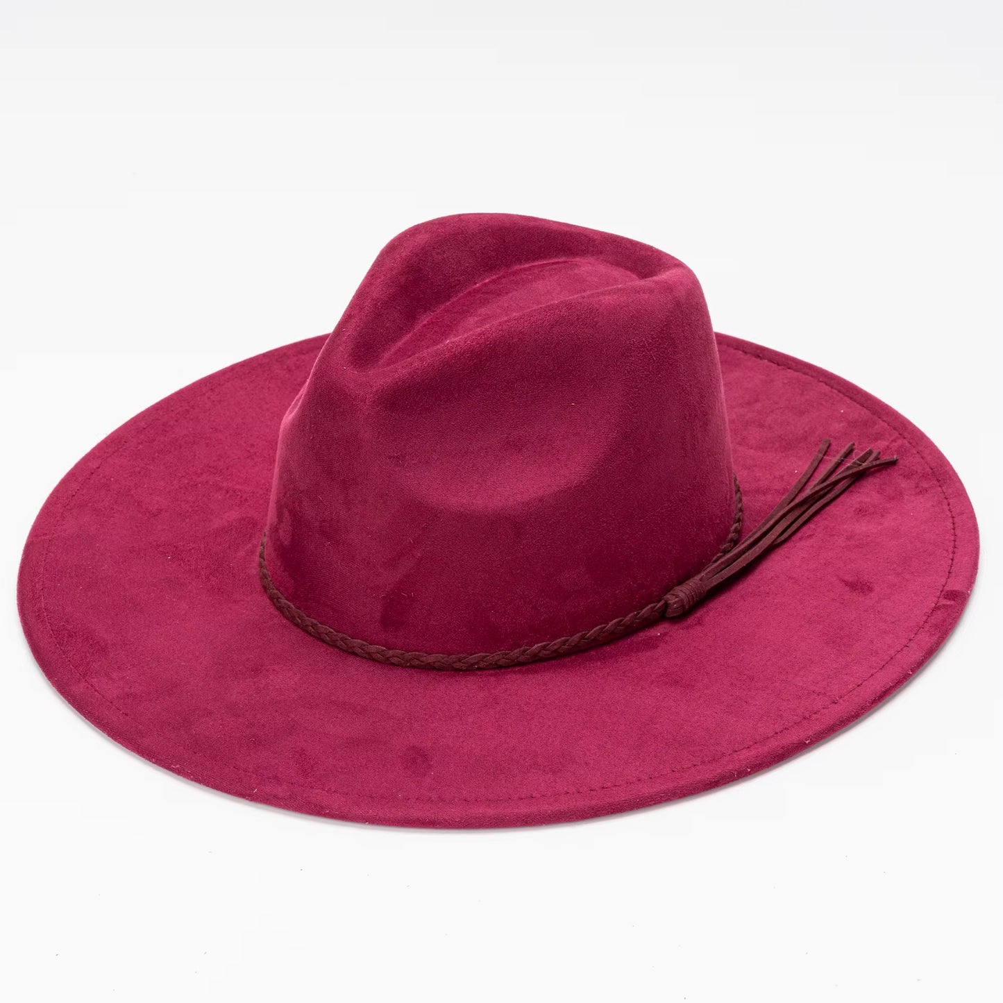 Twistme Suede wide brim Fedora