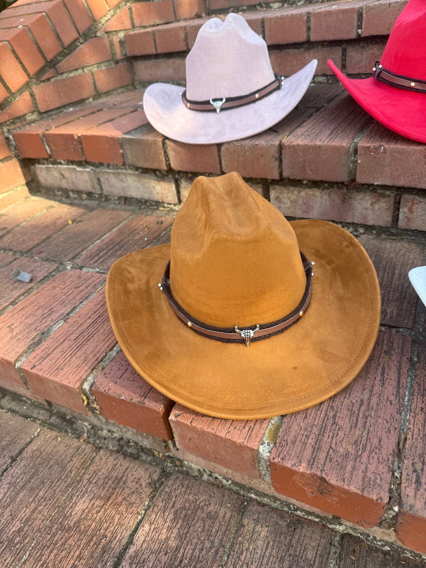 Premium Bucking Suede pinched Cowboy Hat