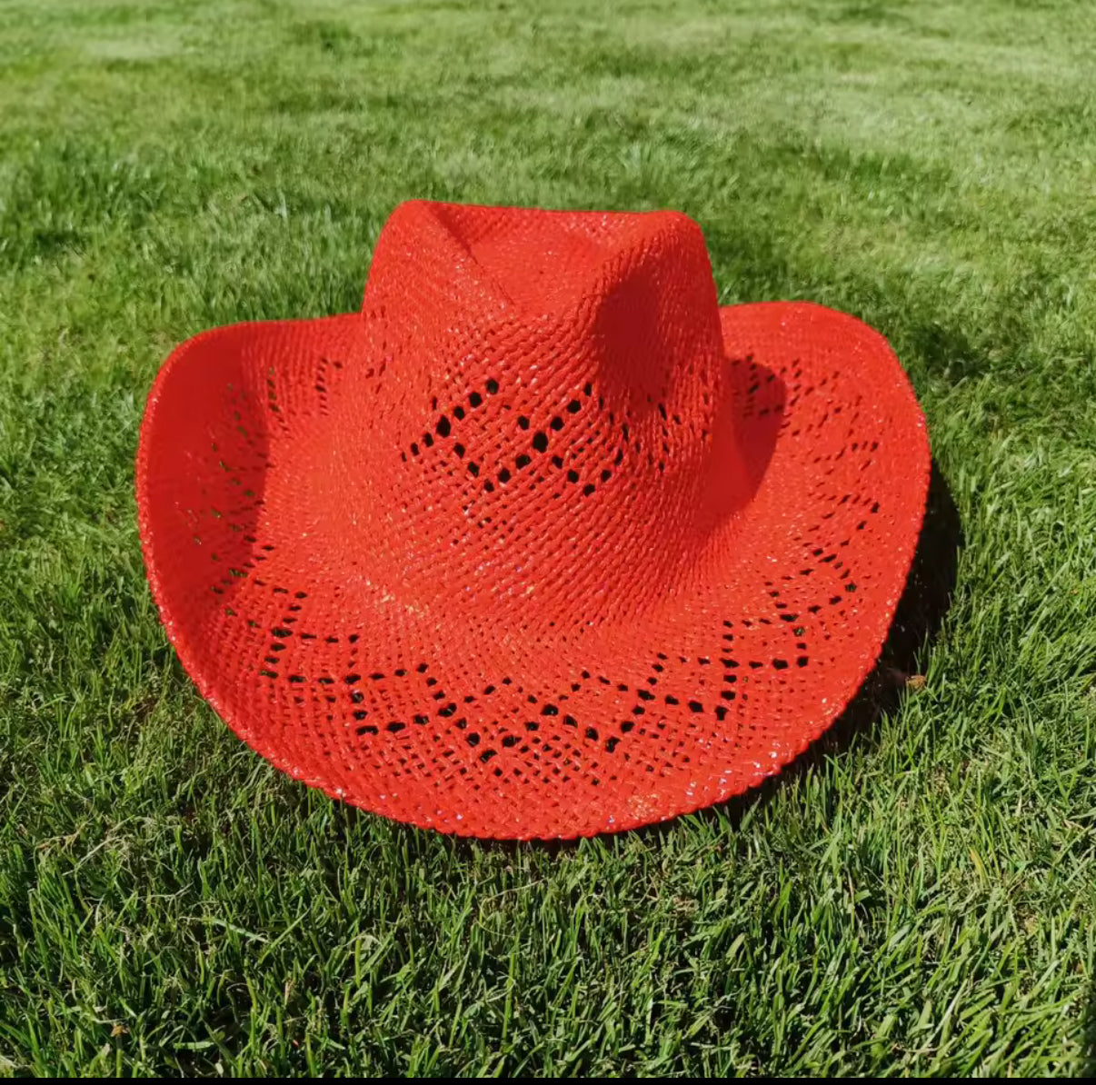 Relaxed Straw Cowboy Hat - Accessorizmee