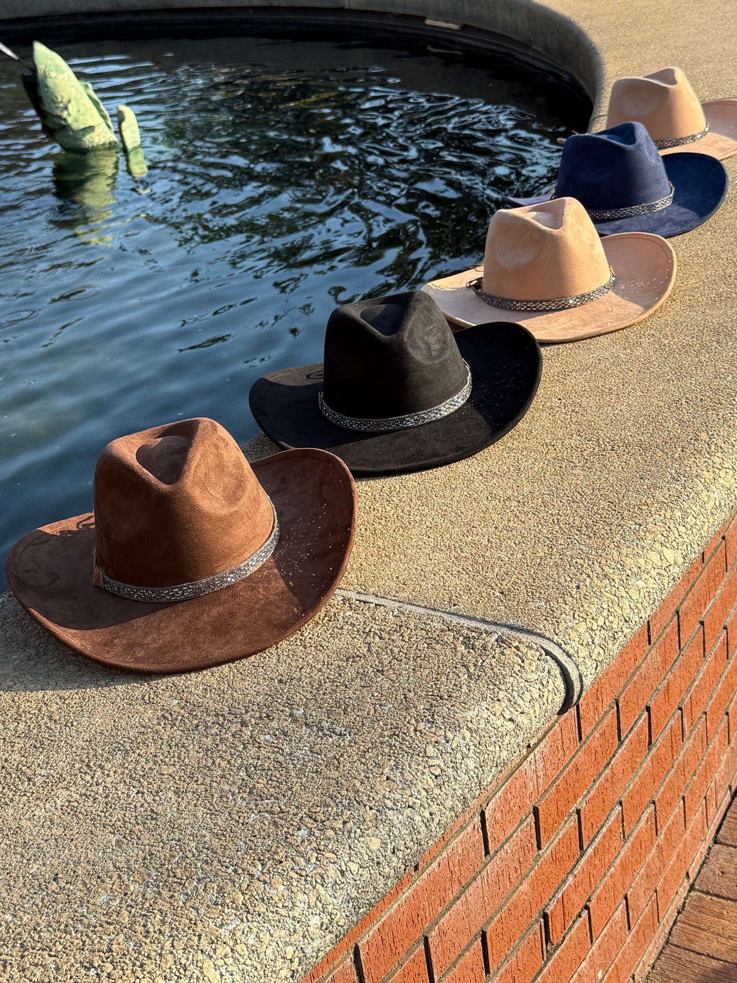 Night Rise Suede Cowboy Hat