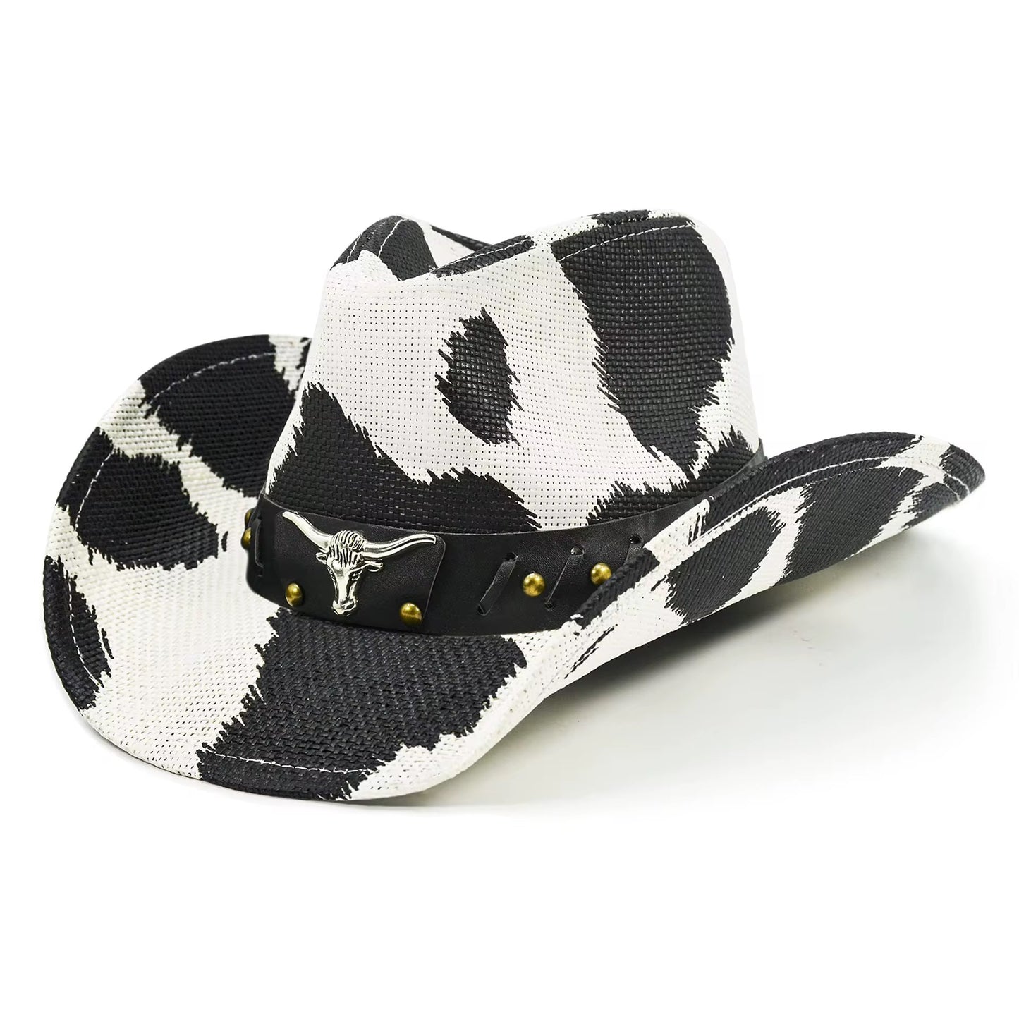 Mooover Country Straw hat-Black - Accessorizmee