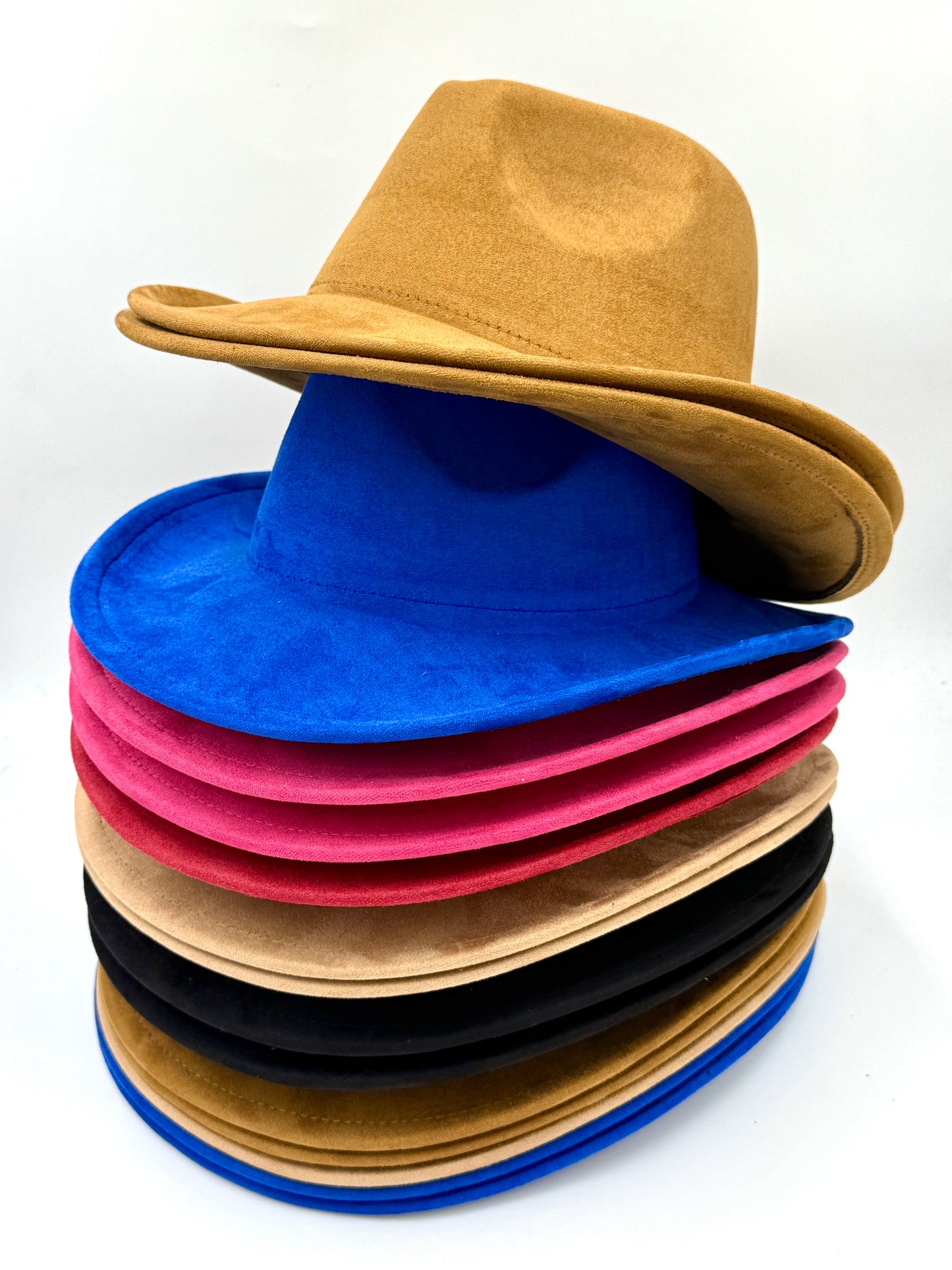 Kids Vegan suede cowboy style Hat - Accessorizmee