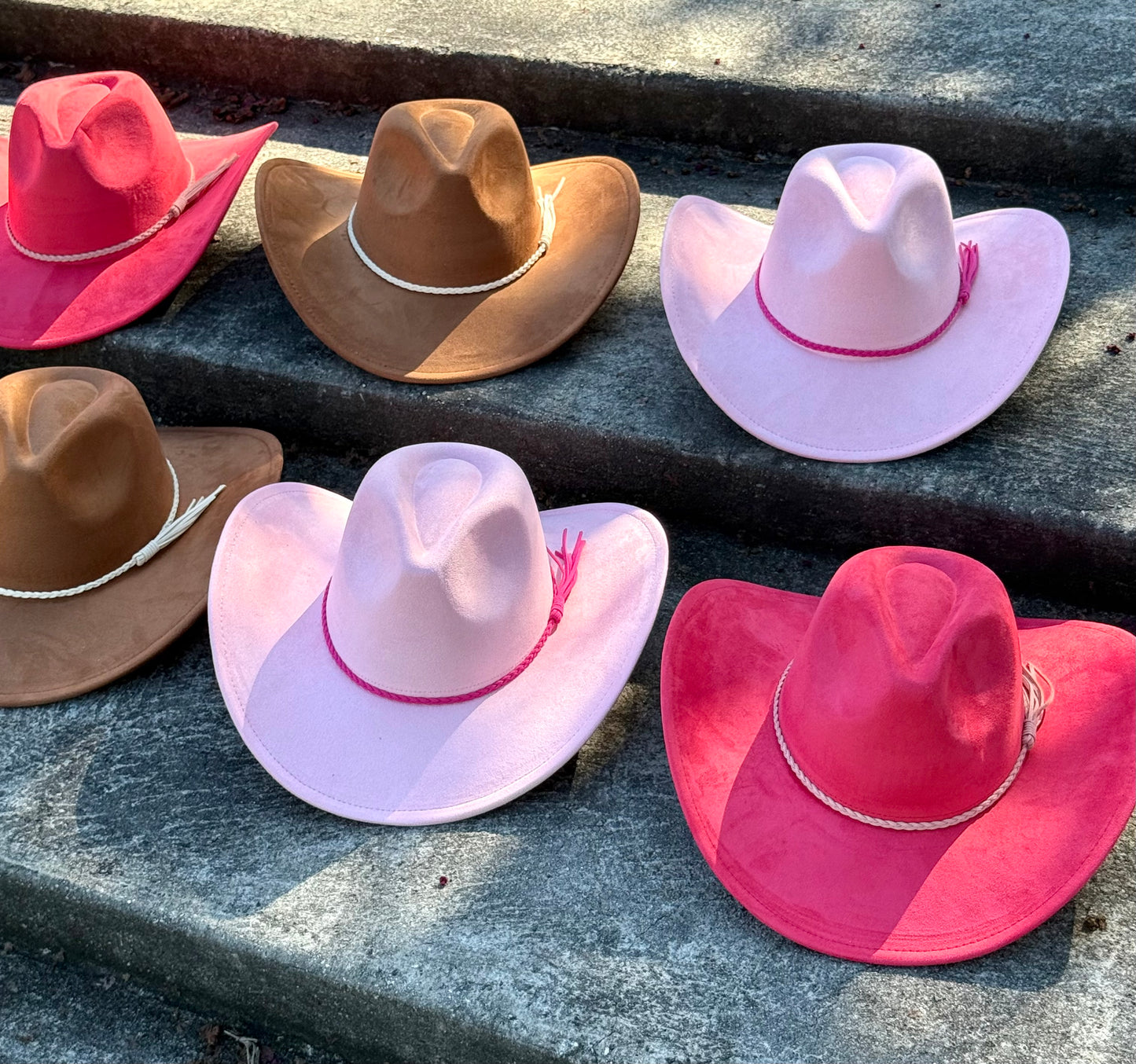 Bound Suede Cowboy Hat