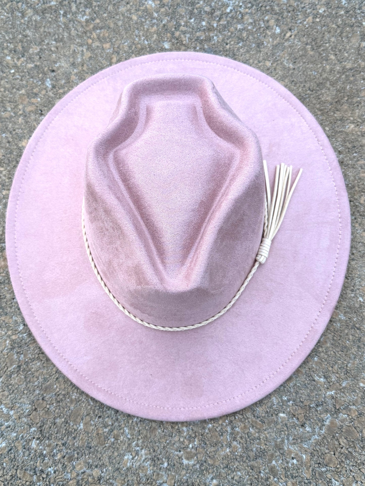 Arrowhead widebrim Vegan Fedora Hat