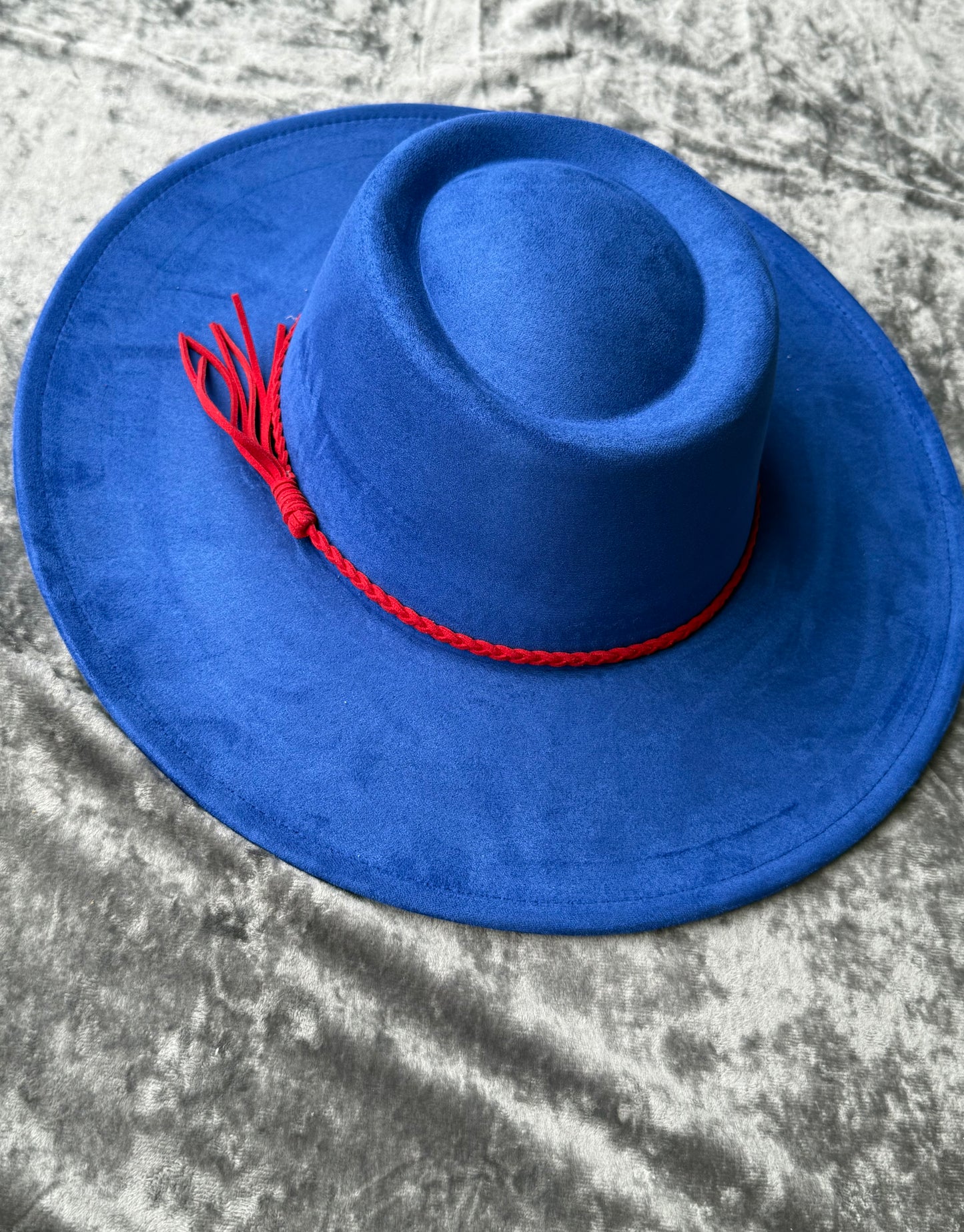 Flat widebrim Vegan Fedora Hat - Accessorizmee
