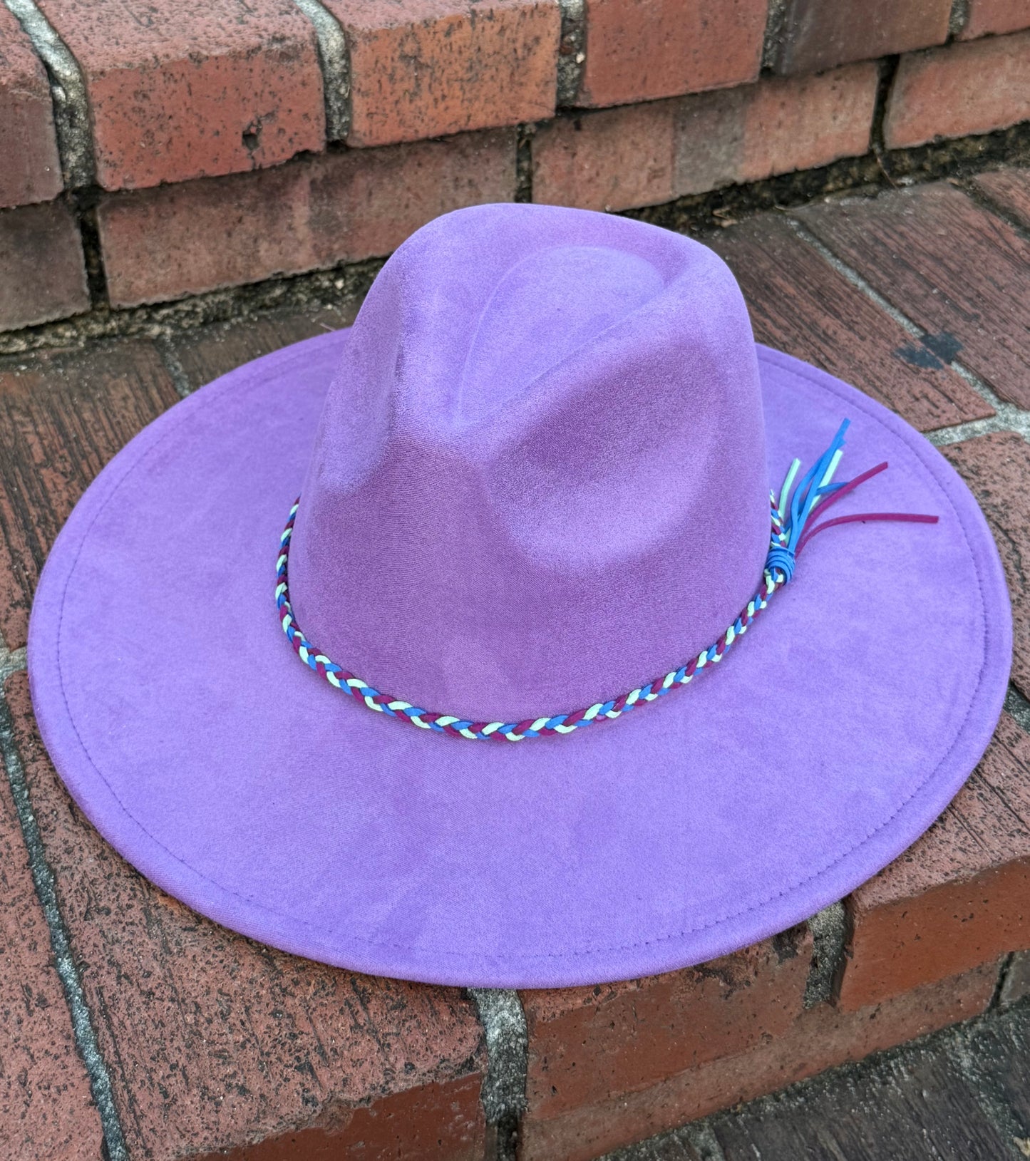 Vegan Suede Classic Wide Brim-Style Hat – Unisex ,Adjustable & Stylish Suitable for Pyrography, Laser Engraving - Accessorizmee