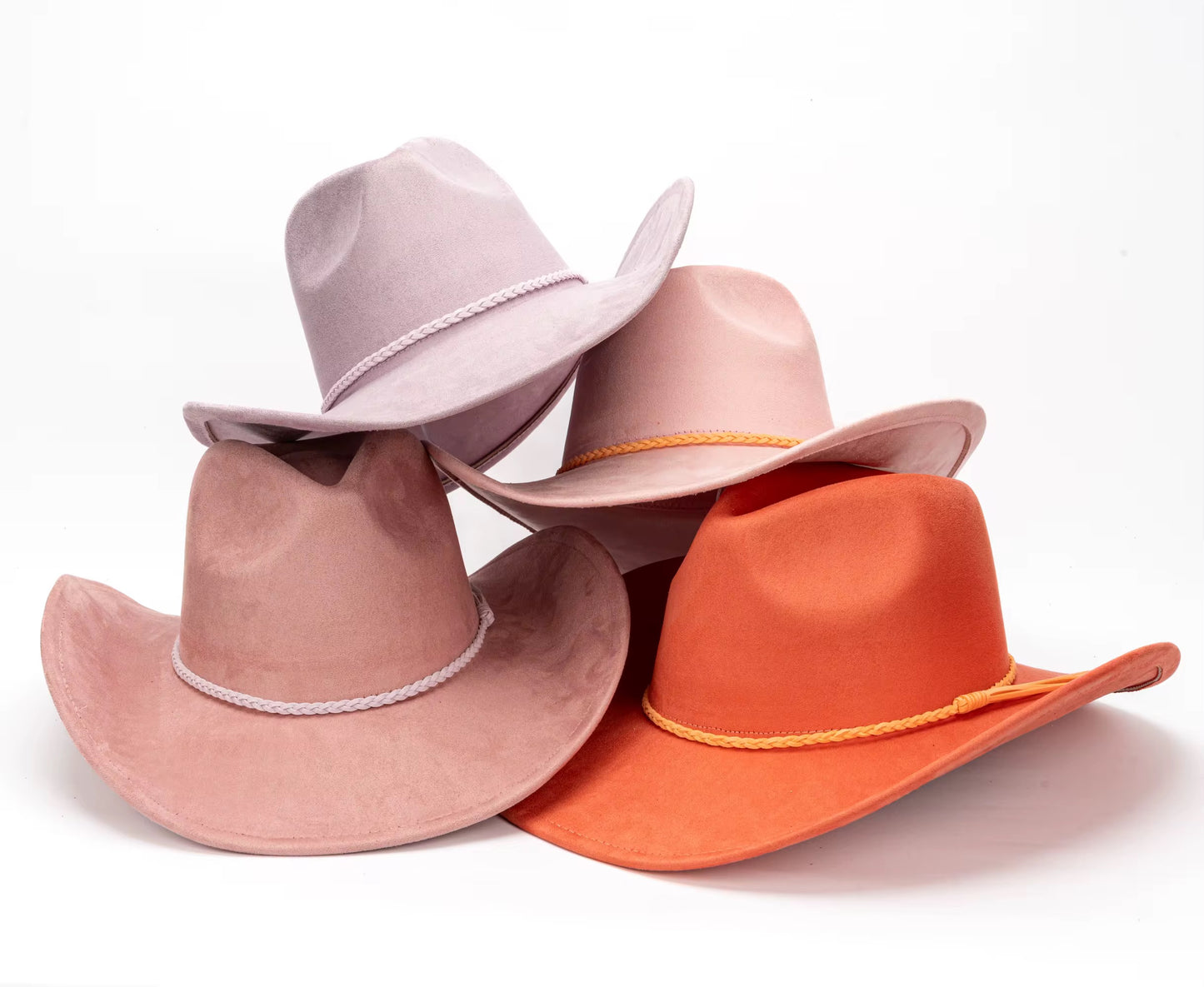 Premium Suede Relaxed Cowboy Hat - Classic & Sophisticated Look, Adjustable Straps, Unisex, 56-58cm Size, 10cm Brim, 12cm Height, Great for burning