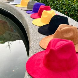 GoldStar Suede Wide Brim Hat - Accessorizmee