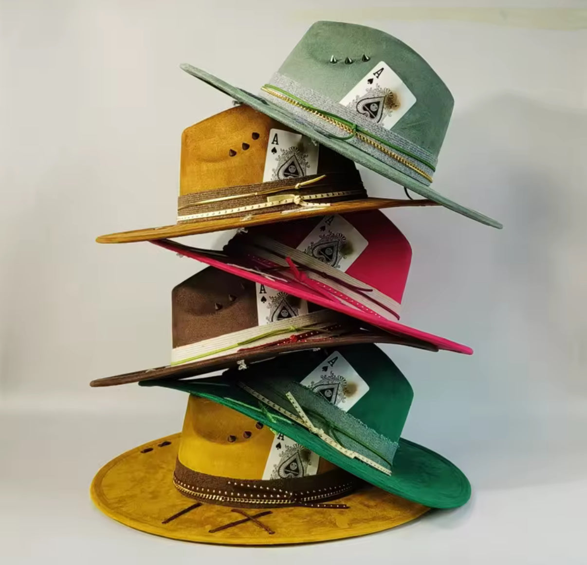 Custom handcrafted FlushFedora Hat