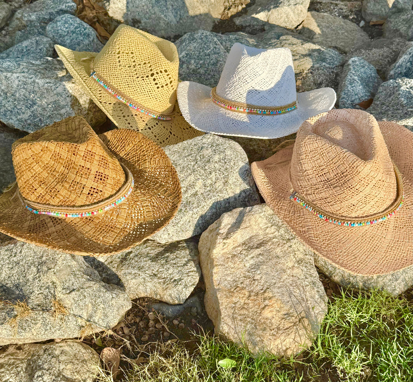 Relaxed Straw Cowboy Hat