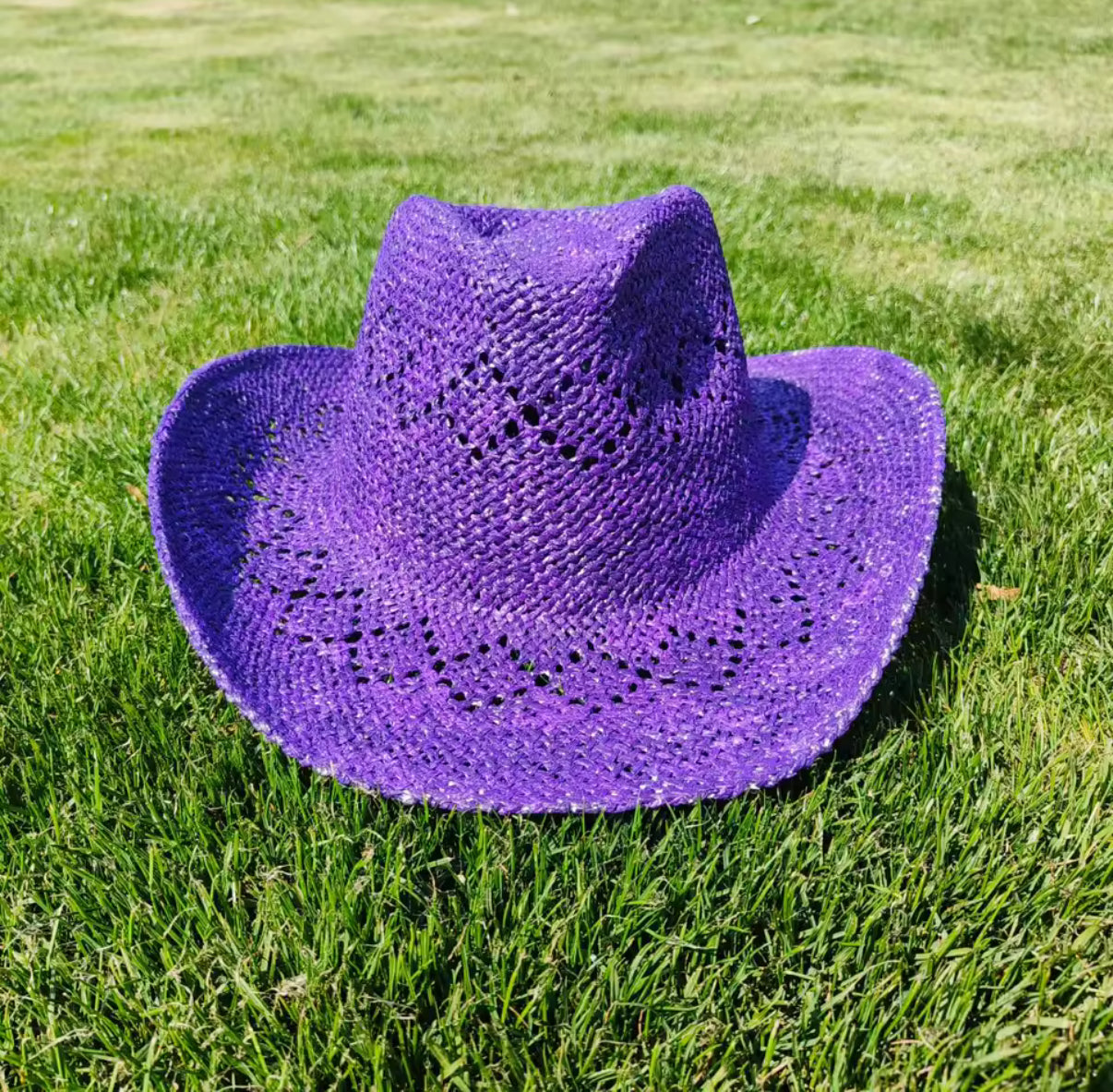 Relaxed Straw Cowboy Hat - Accessorizmee