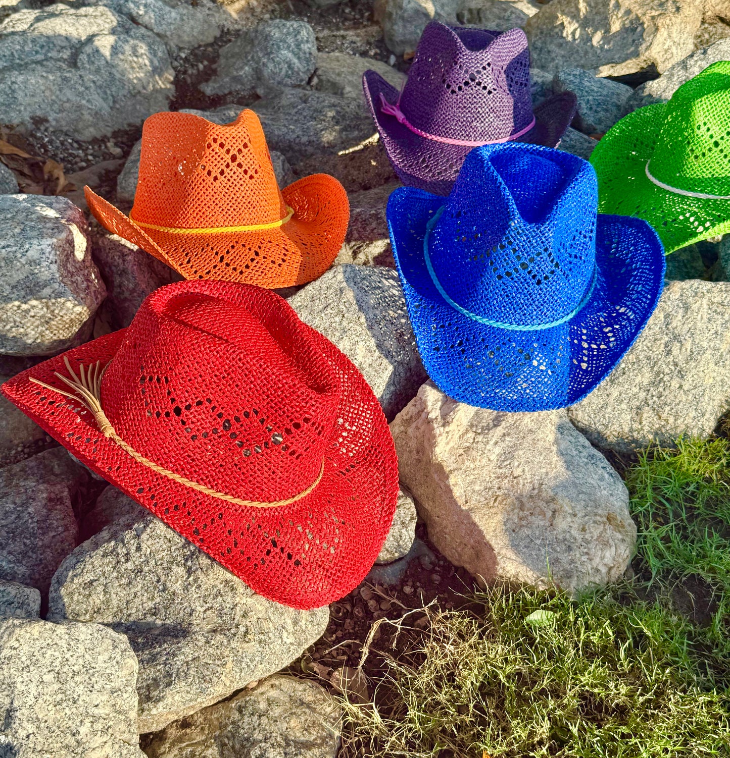 Relaxed Straw Cowboy Hat