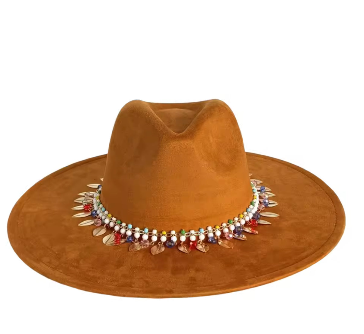 Infinity Suede Wide Brim Fedora