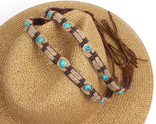 Straw Fedora Hat -Khaki - Accessorizmee