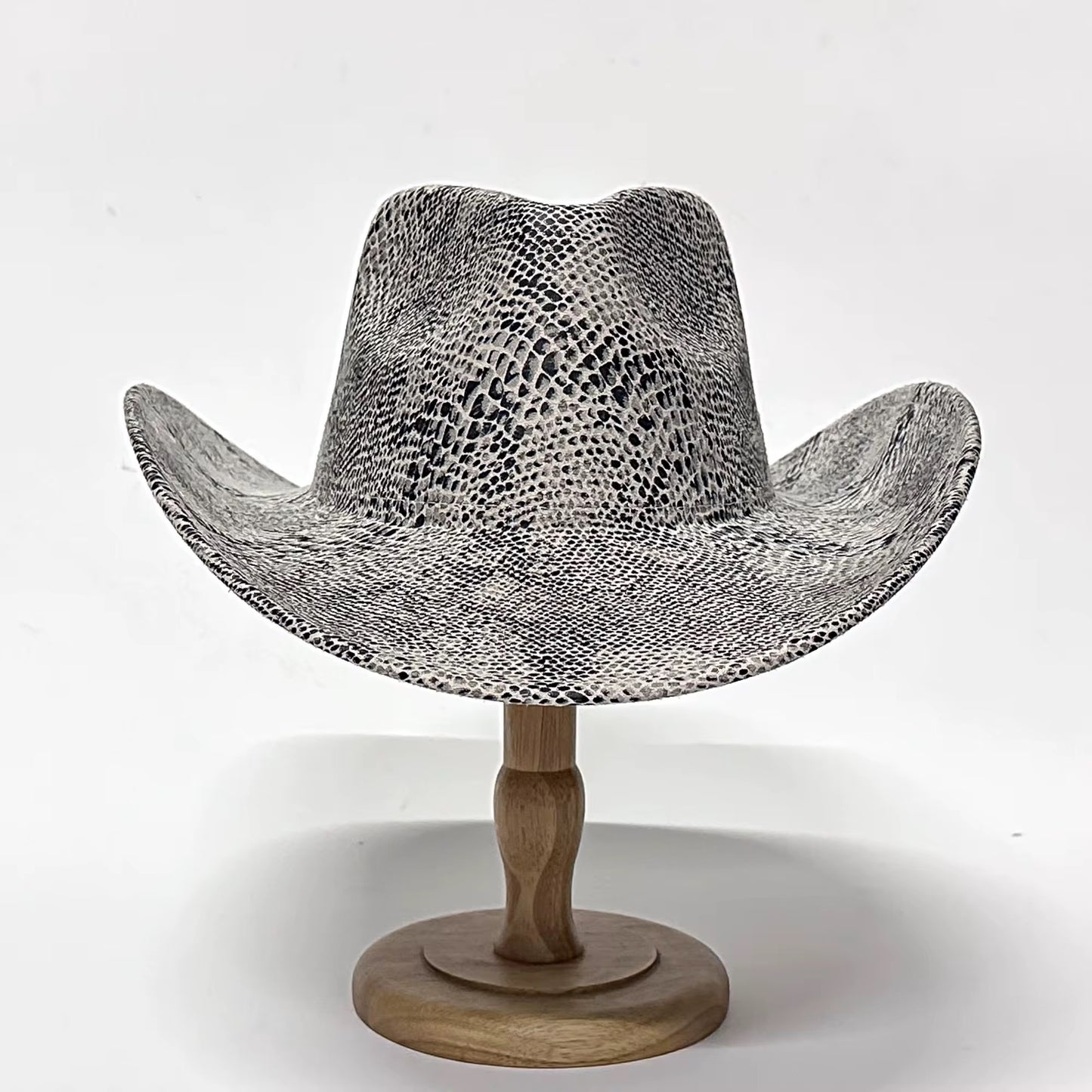 Snake Print Cowboy Hat - Accessorizmee