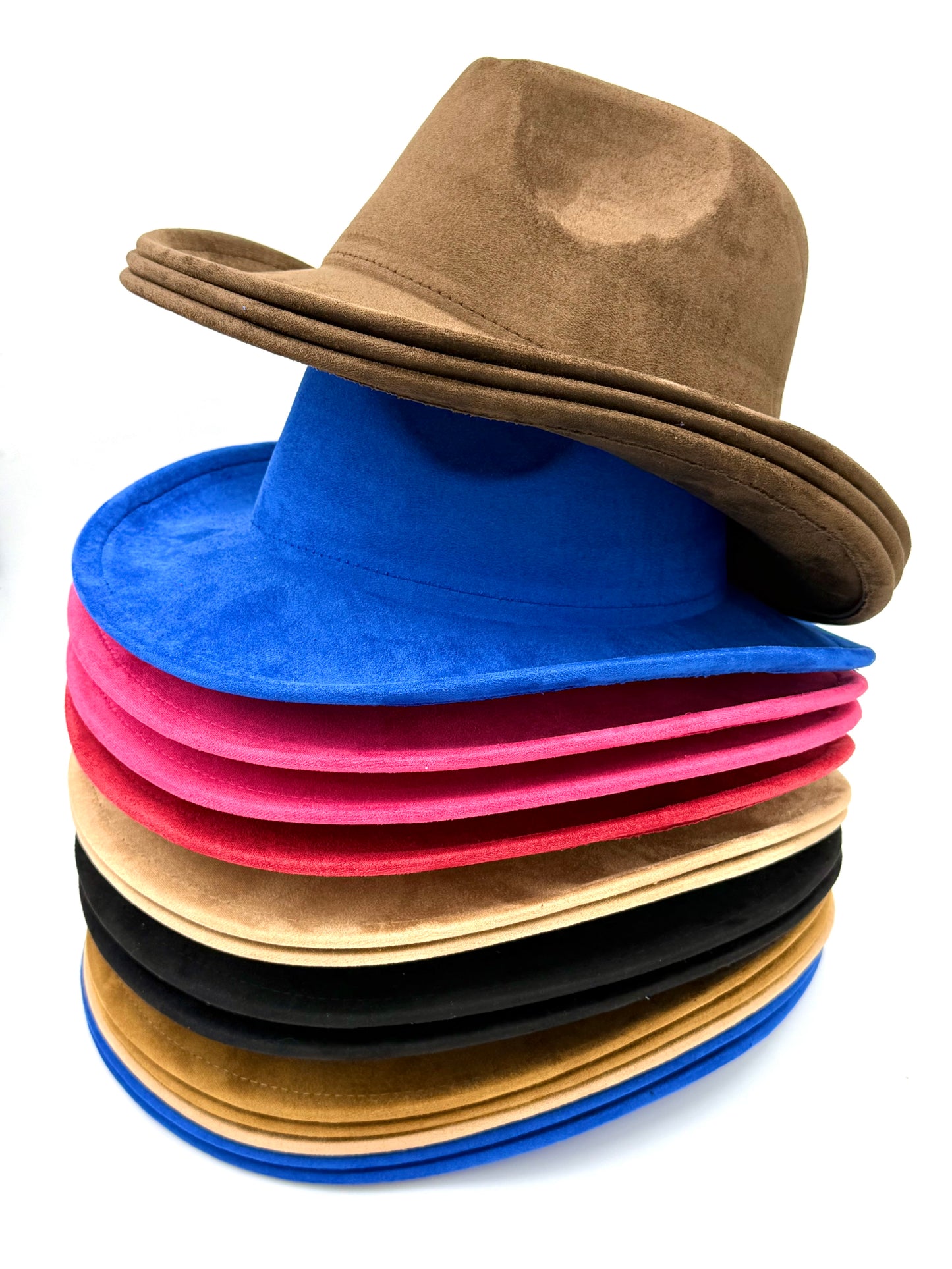 Kids Vegan suede cowboy style Hat - Accessorizmee