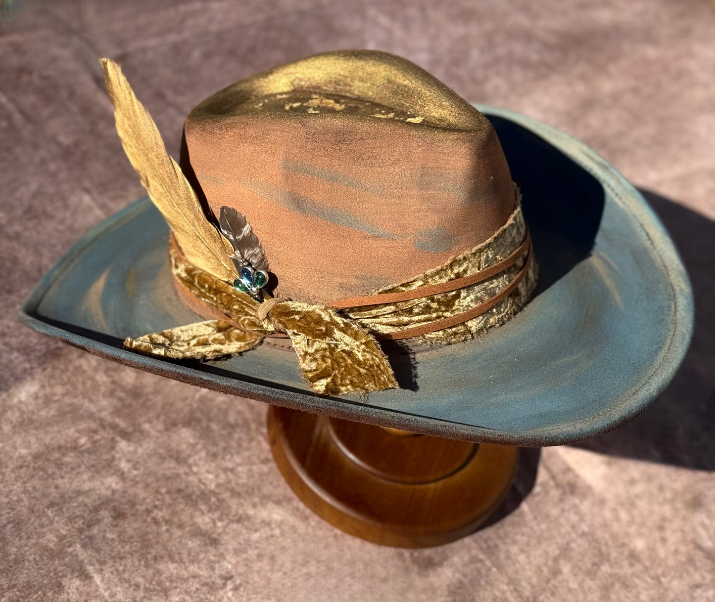 Goldrush Custom Handcrafted Cowboy Hat