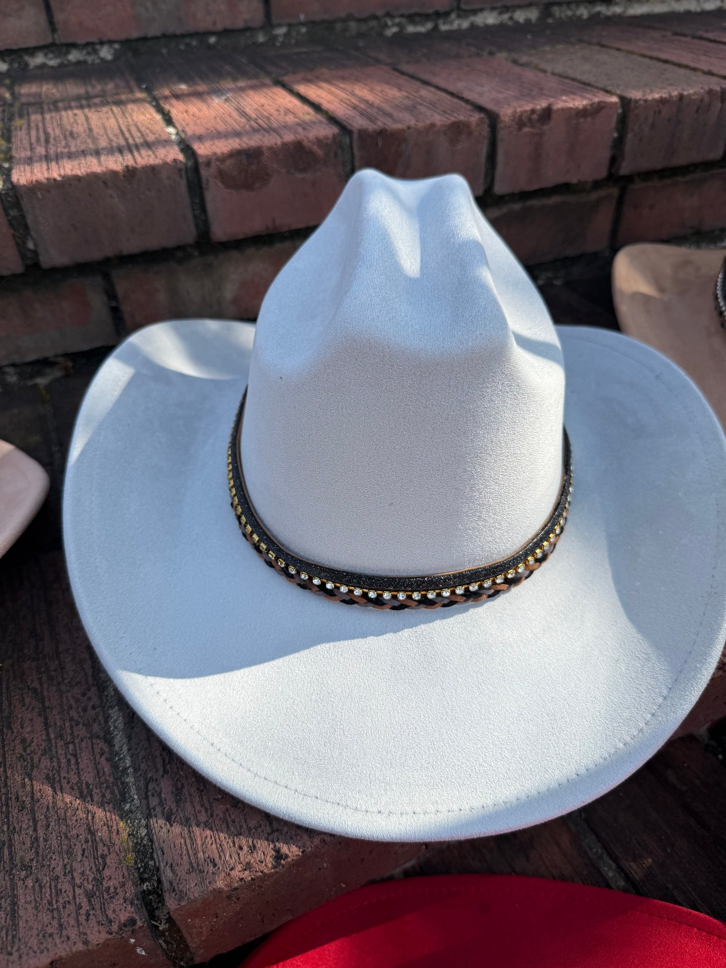 Premium Retro Suede pinched Cowboy Hat