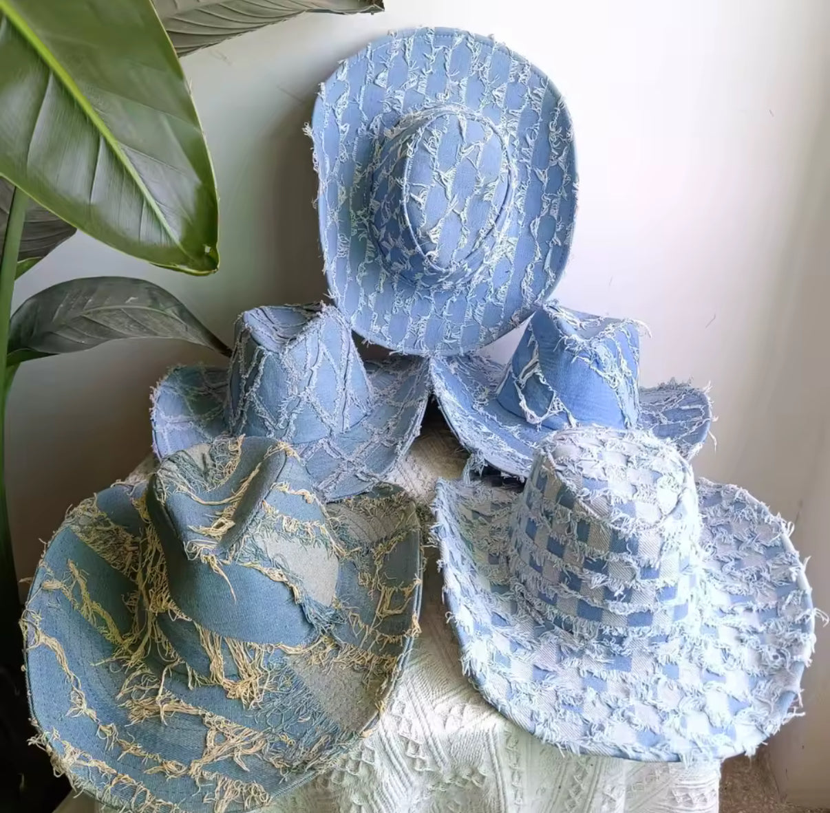 Western Denim CowboyHat - Accessorizmee