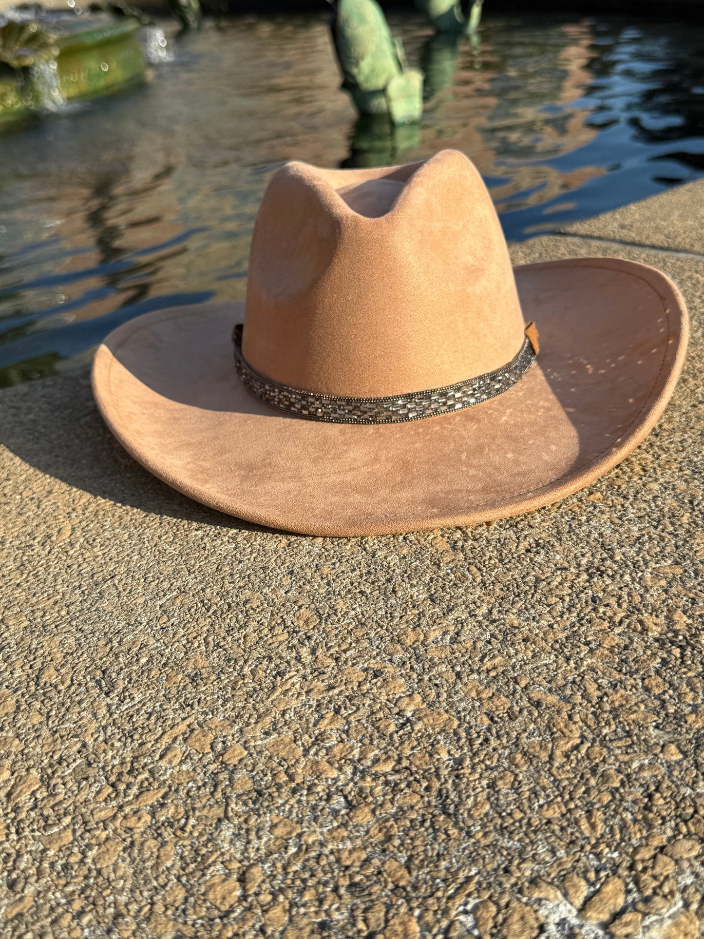 Night Rise Suede Cowboy Hat