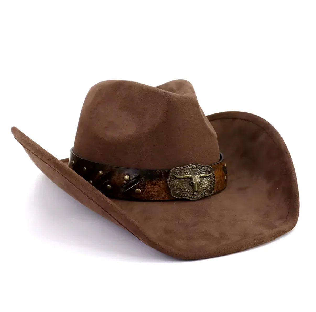 Bullride premium Suede Cowboy Hat - Accessorizmee