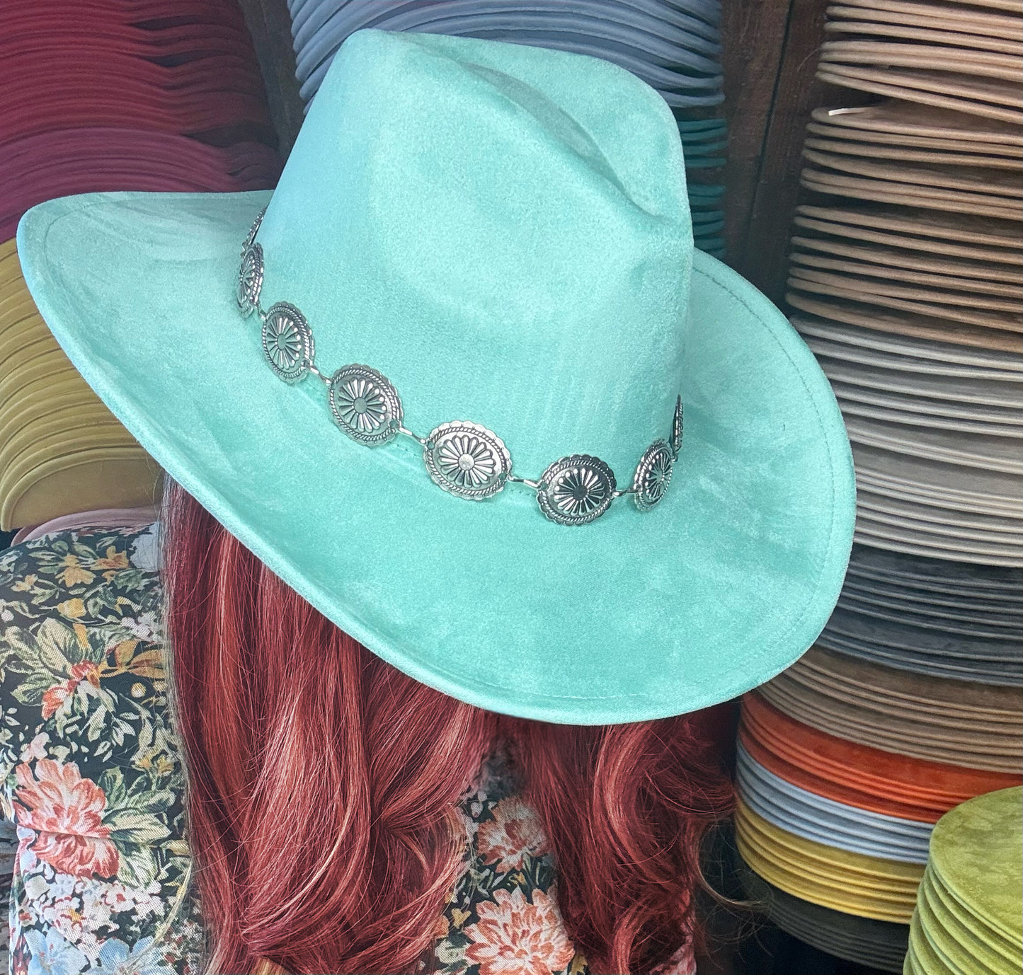 Premium Suede Cowboy Hat, Hat with Belted Accessory, Hat for Burning, Cowboy Hat, Rancher Hat, Hat for customization - Accessorizmee