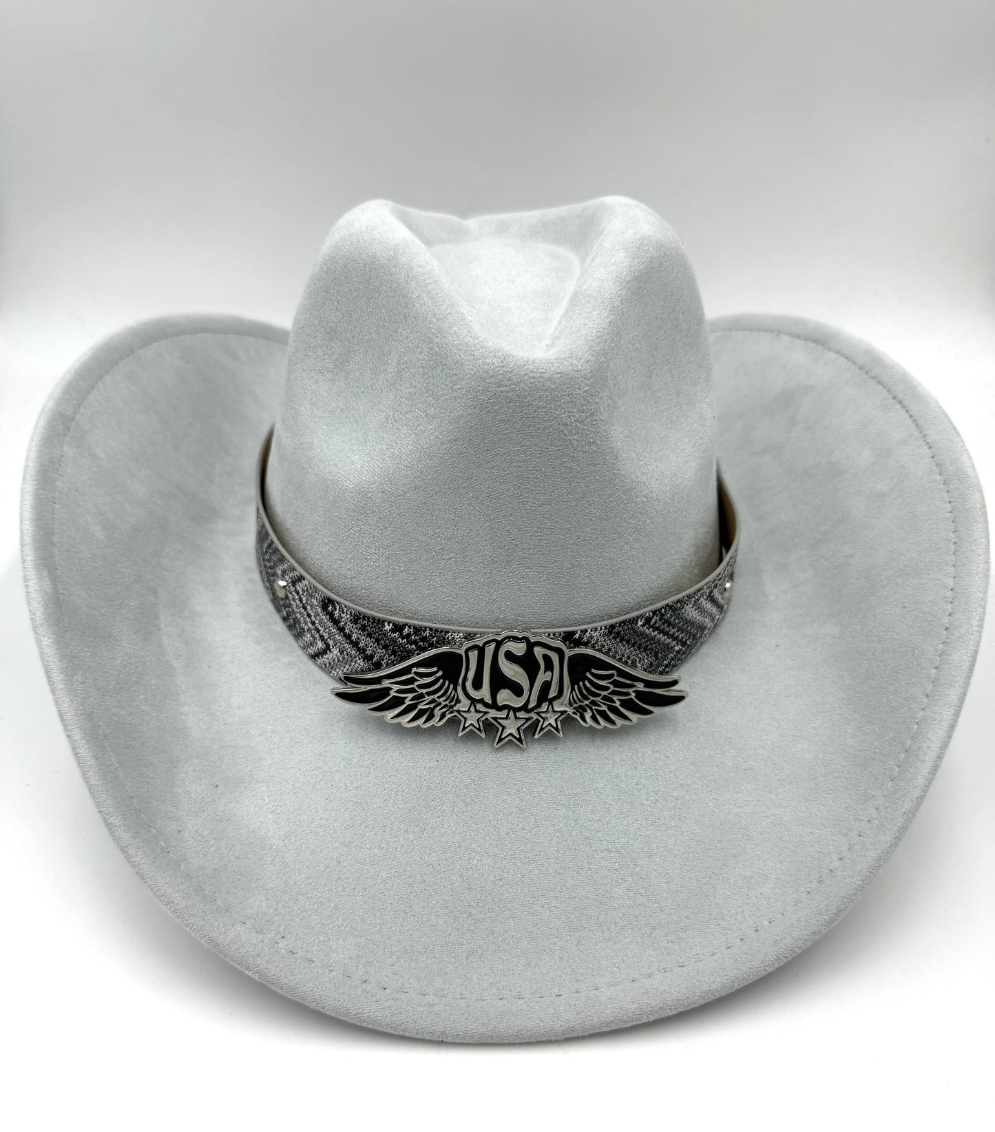 USA Suede Cowboy Hat - Accessorizmee