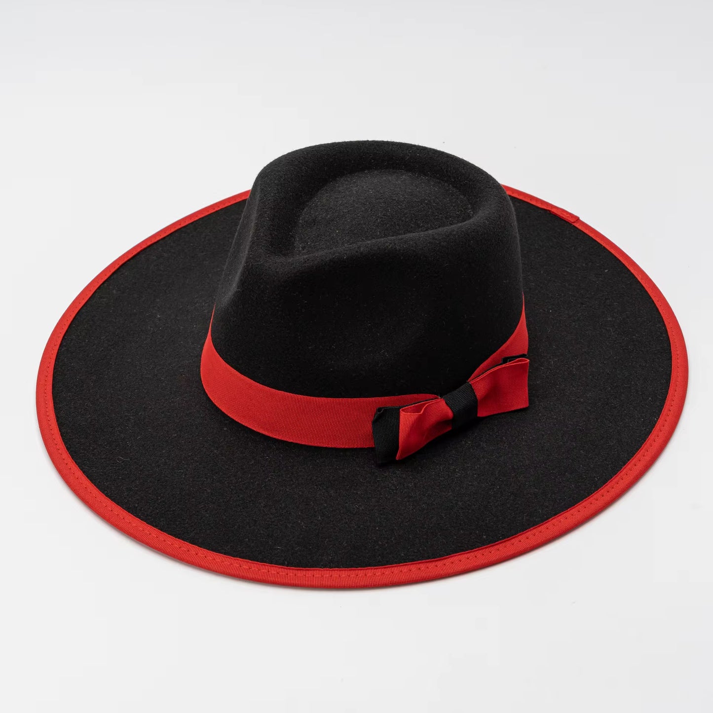 Prestigious Banded Fedora Hat - Unisex, Adjustable Straps Inside, Polyester Interior, Cotton Exterior, Available in Various Colors