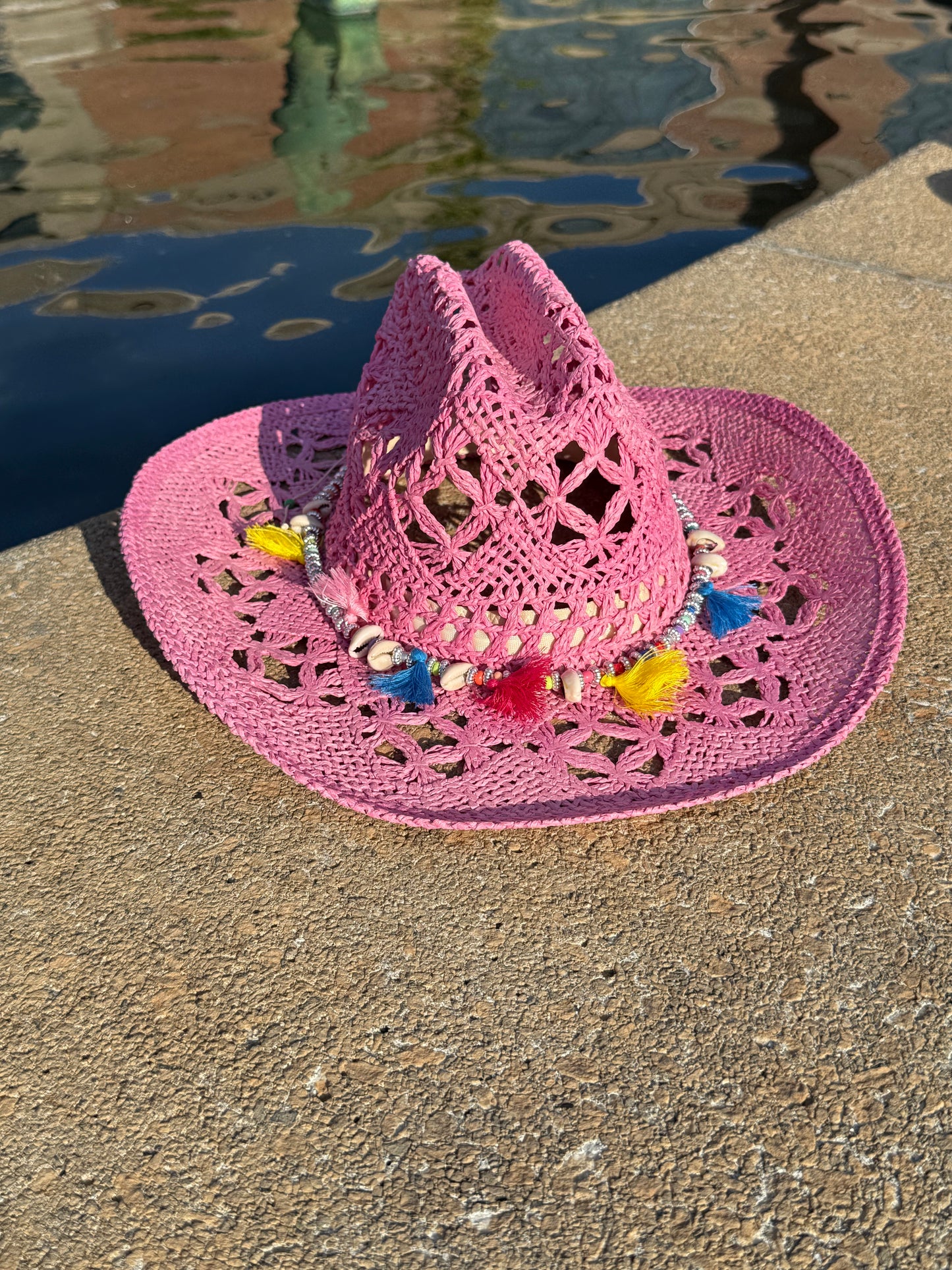 Spring Hand Woven Straw Cowboy Hat