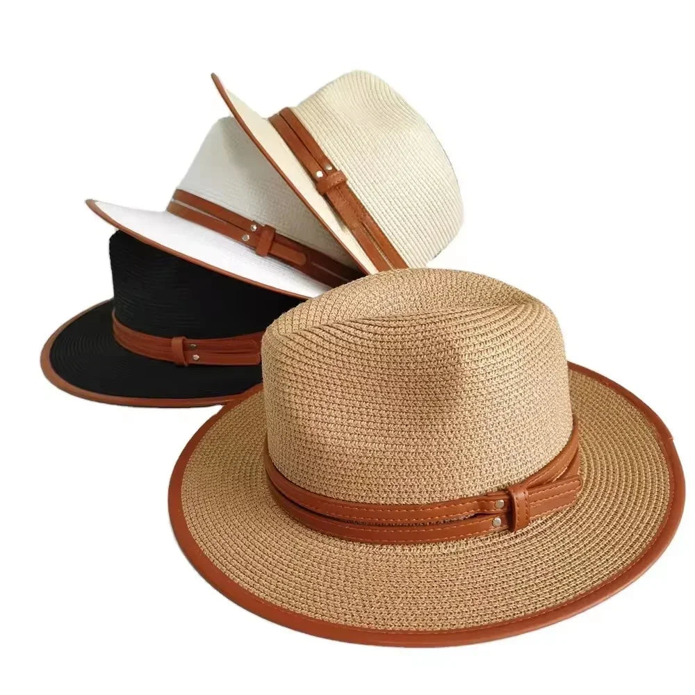 Classic Straw fedora - Accessorizmee