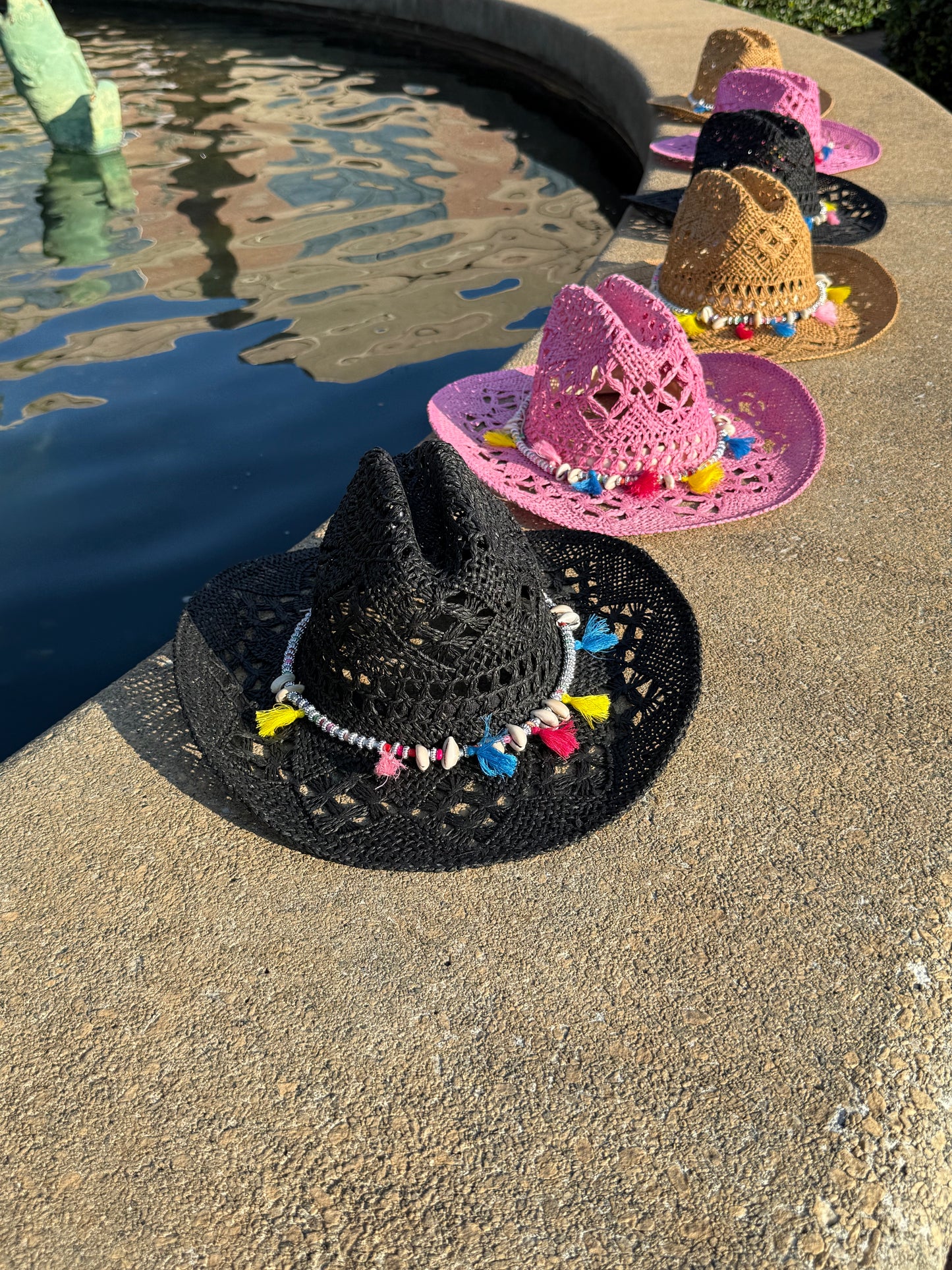 Spring Hand Woven Straw Cowboy Hat