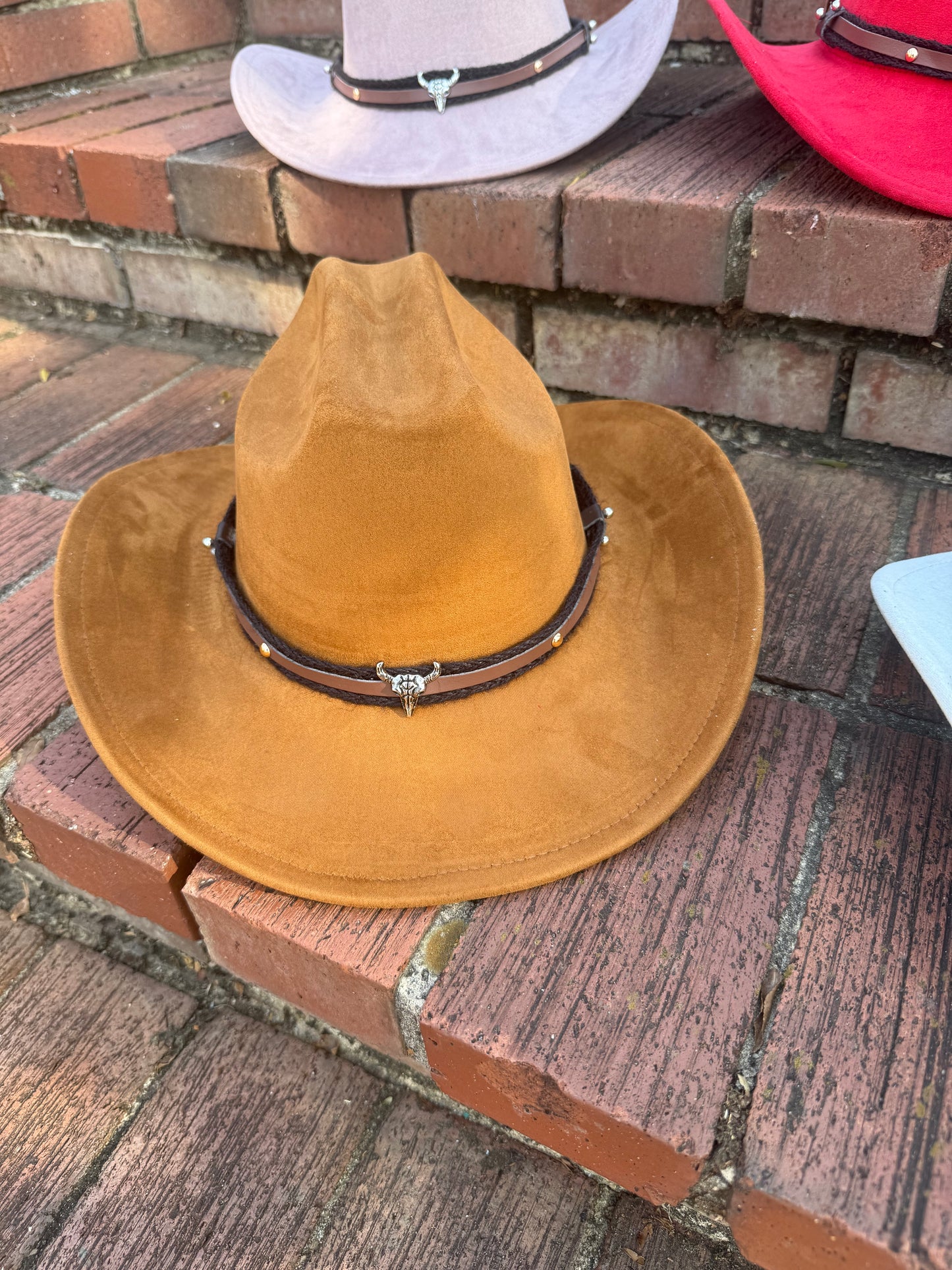 Premium Bucking Suede pinched Cowboy Hat