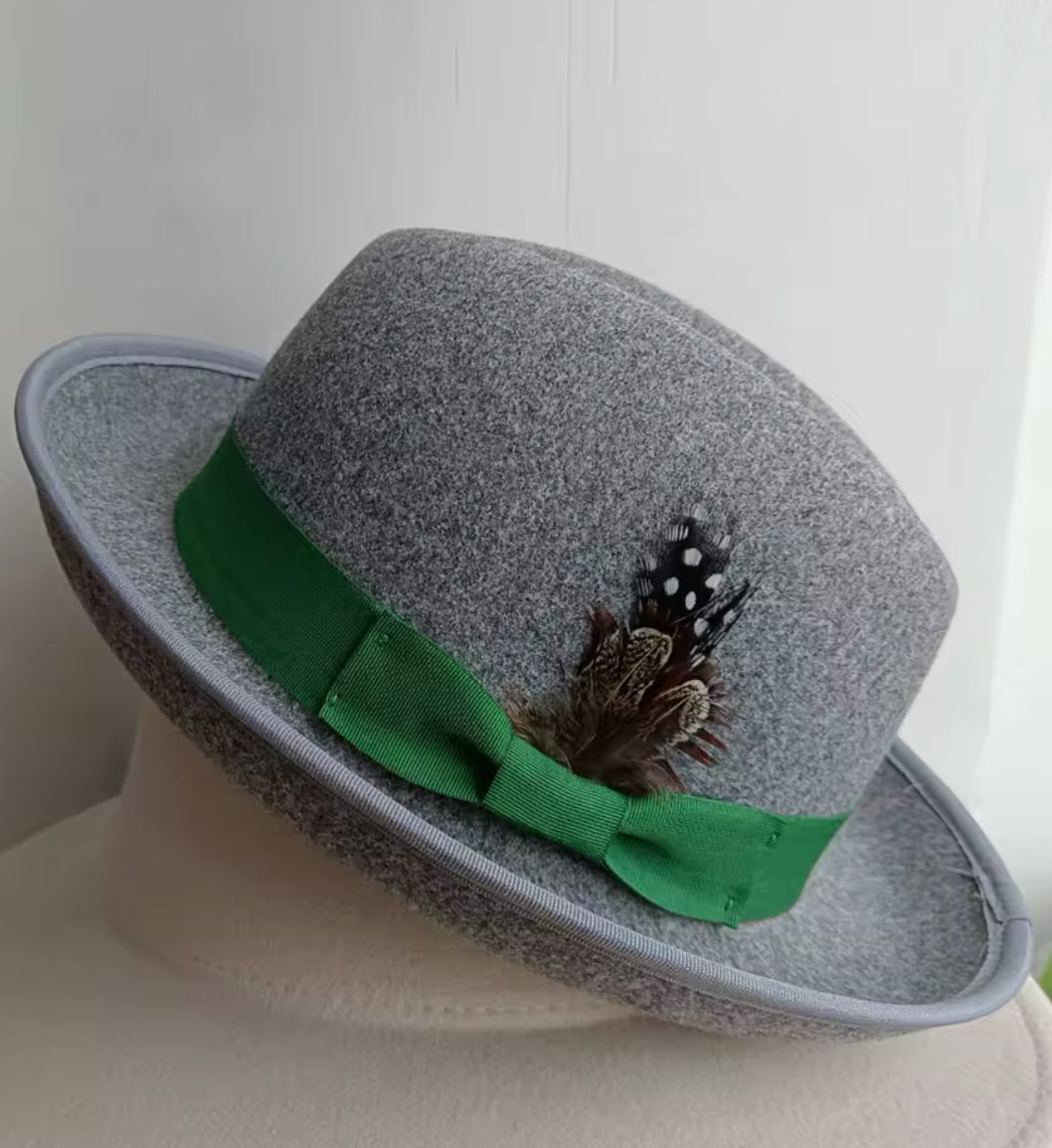 The Feathered Dapper Hat - Classic Design, Comfortable Fit, Perfect for Everyday Wear