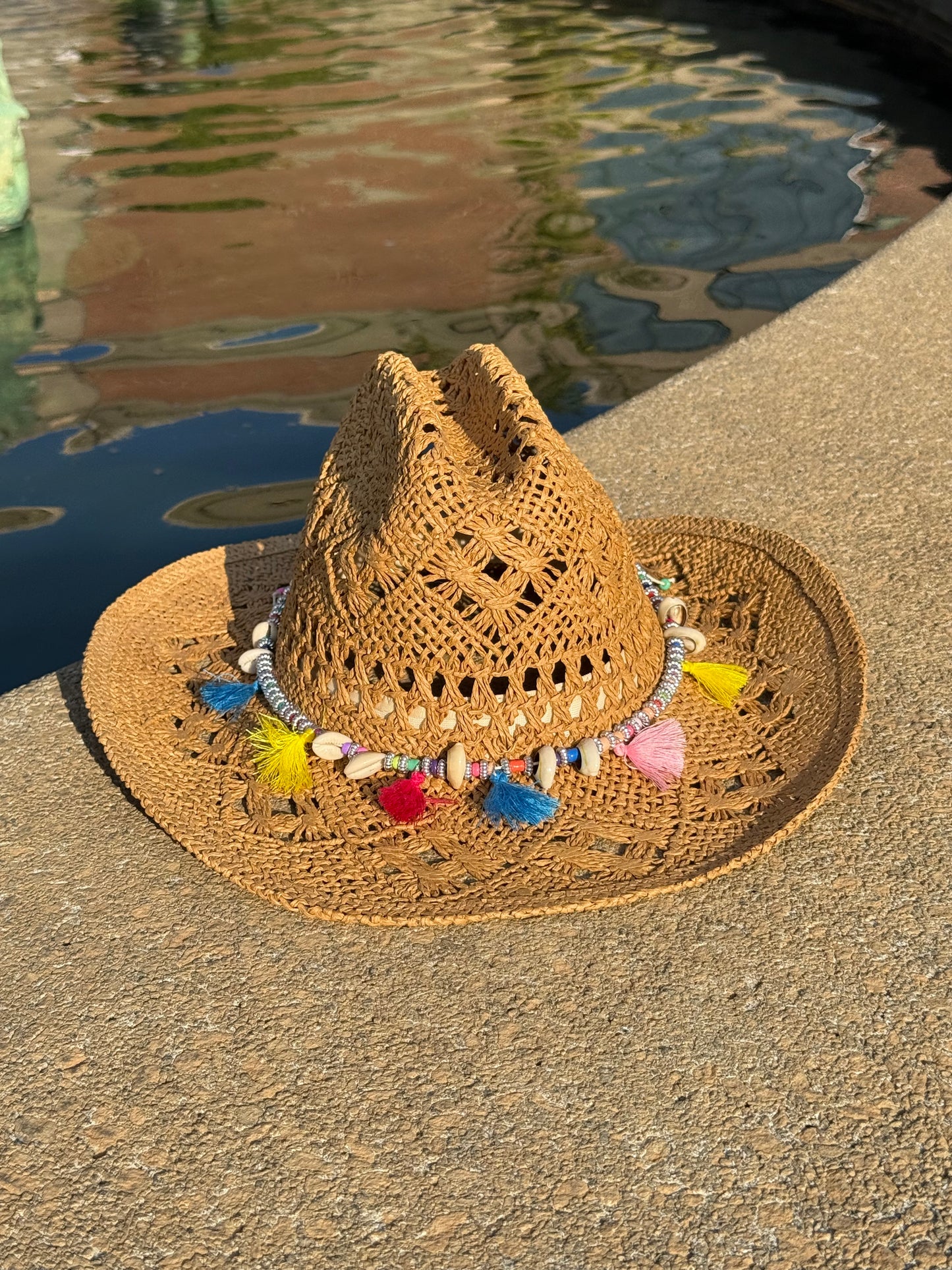 Spring Hand Woven Straw Cowboy Hat