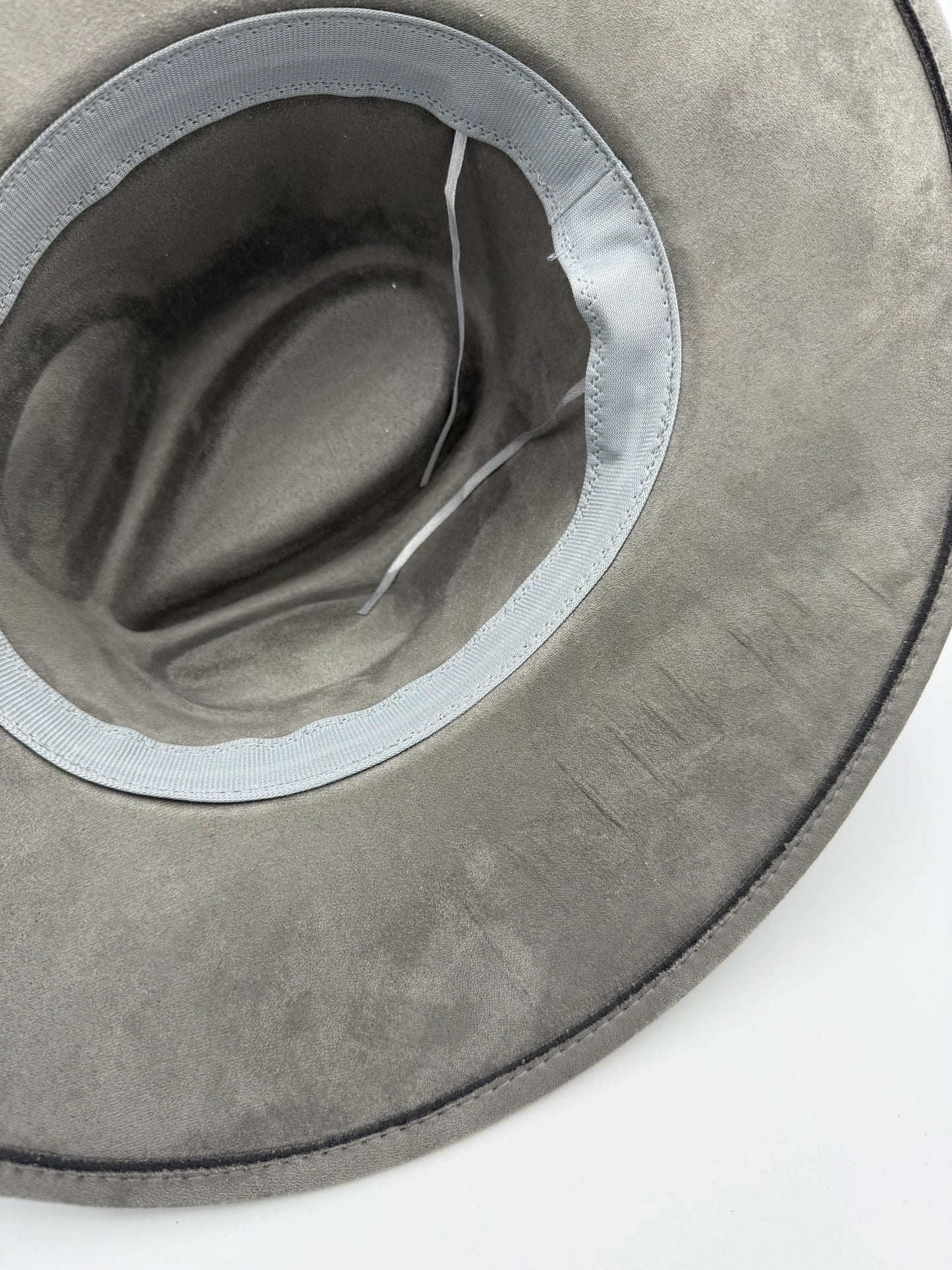 Vegan Suede Defective Fedora - Accessorizmee