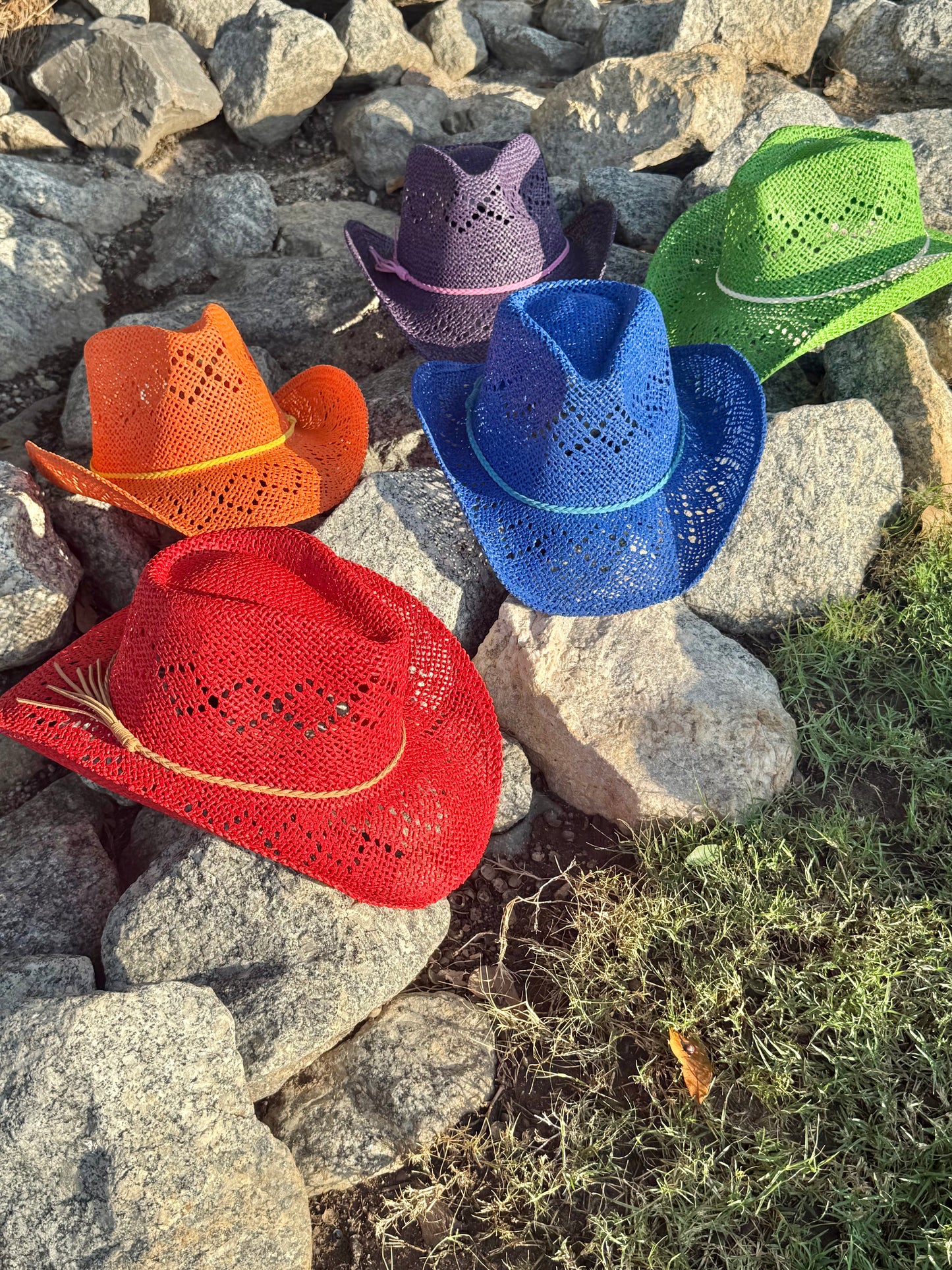 Relaxed Straw Cowboy Hat