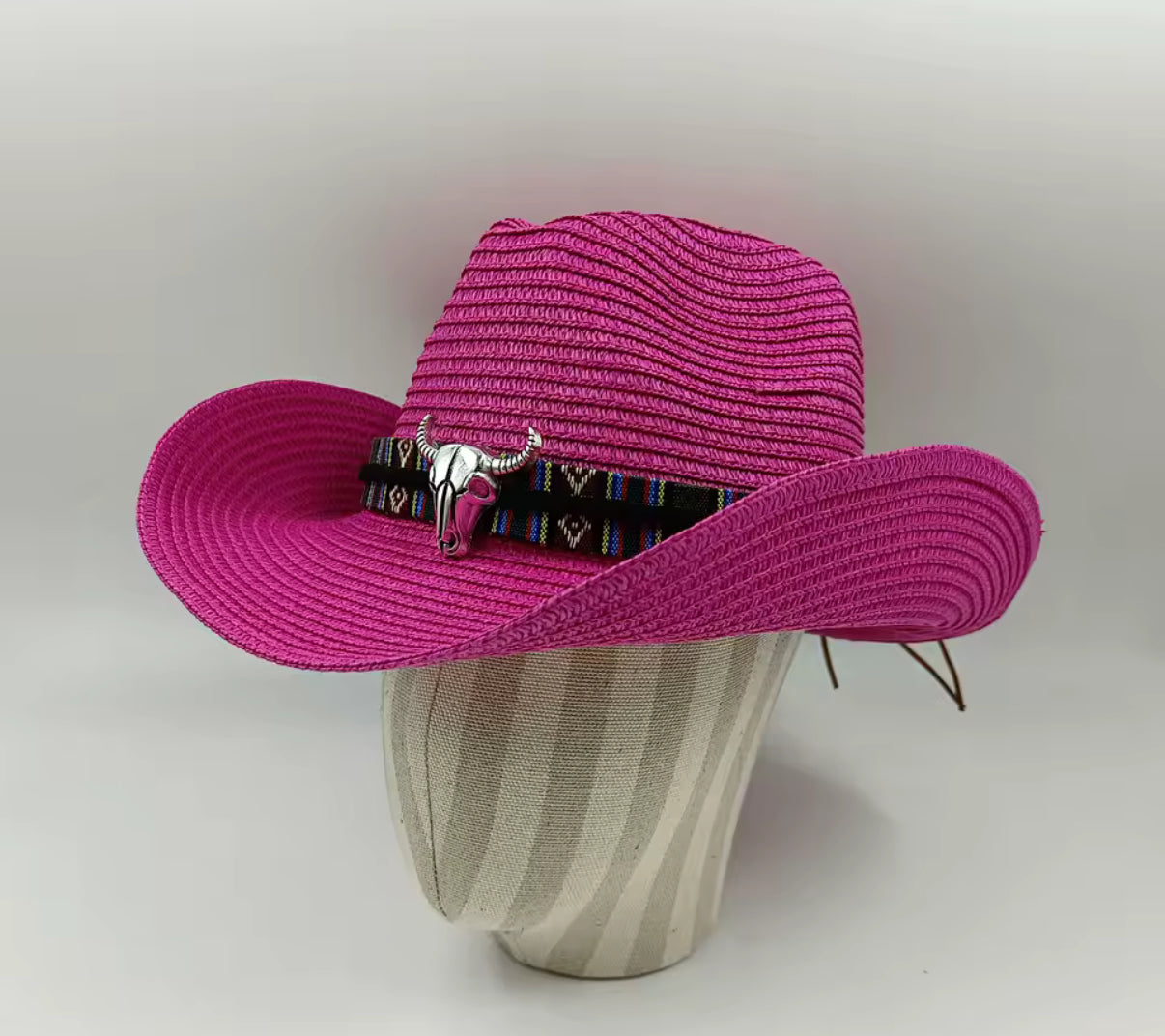 Cowboy Fire Straw Hat - Accessorizmee