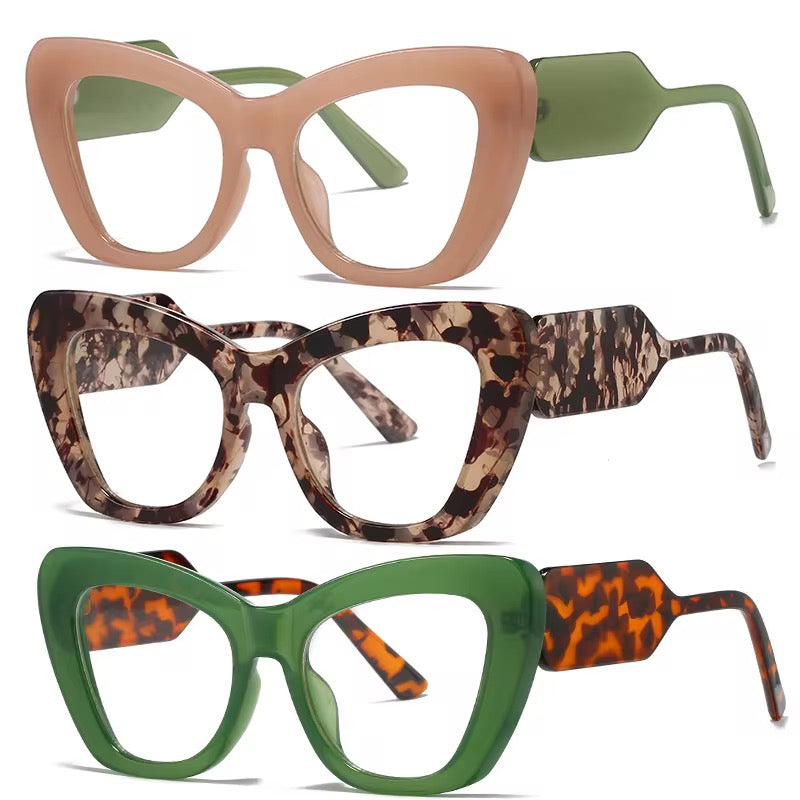 Trendy Sunglasses, Womens Cute Fashion Square Cat Eye Sun Glasses - Accessorizmee