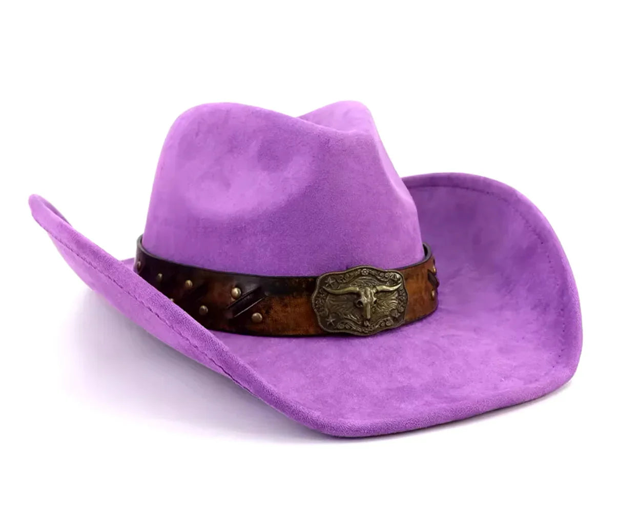 Bullride premium Suede Cowboy Hat - Accessorizmee