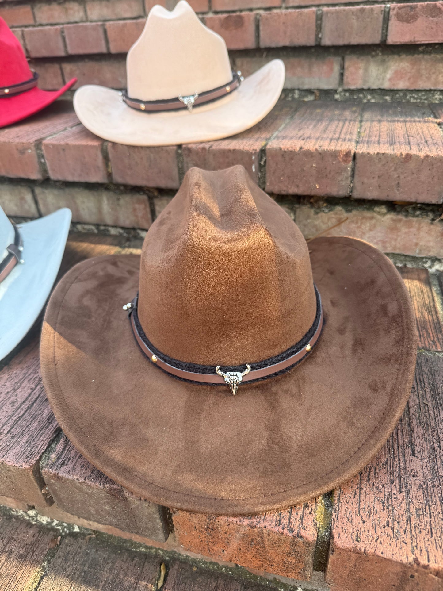 Premium Bucking Suede pinched Cowboy Hat