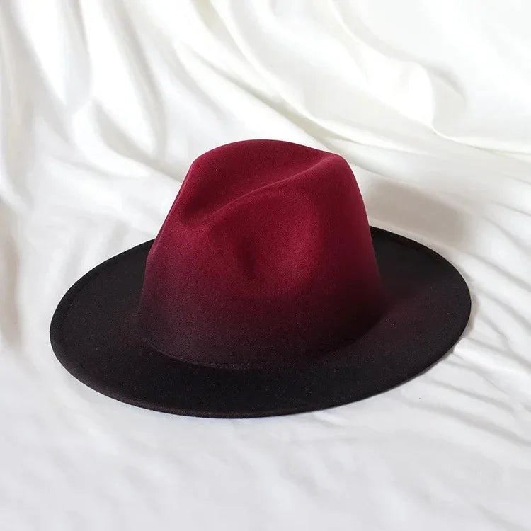 Gradient Fedora Hat(no chain) - Accessorizmee
