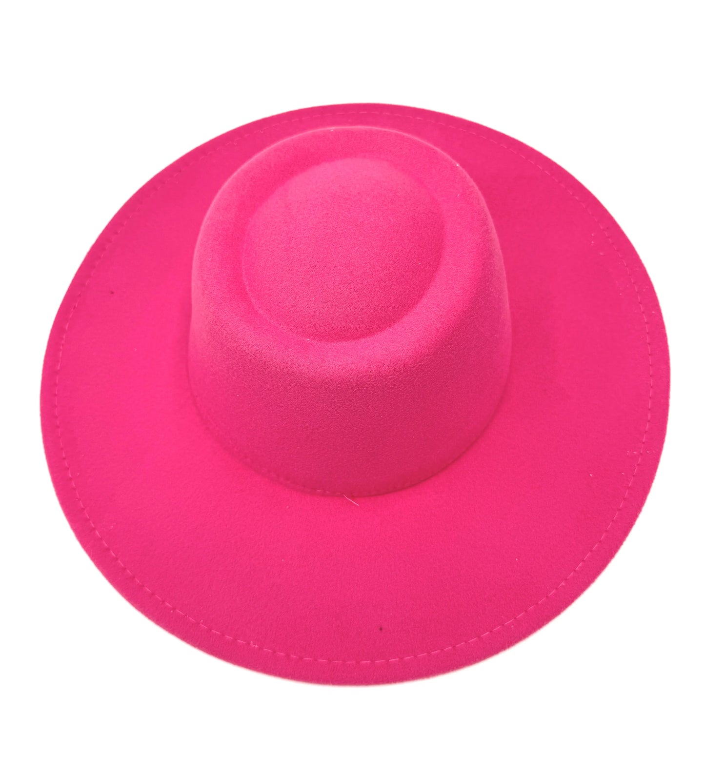 Defective round Hot pink large brim - Accessorizmee
