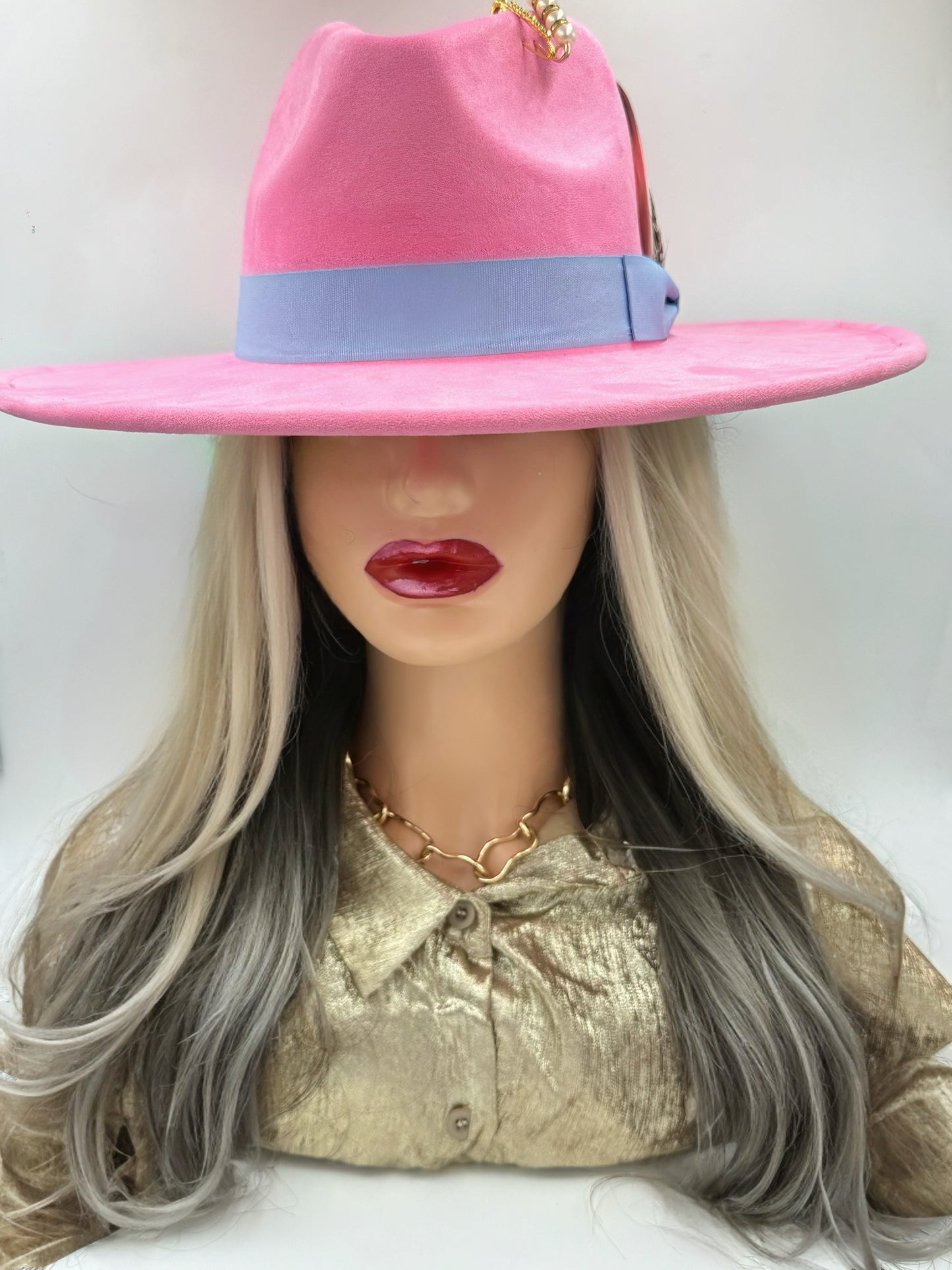 Luxury Fedora Hat-Pinkpie - Accessorizmee