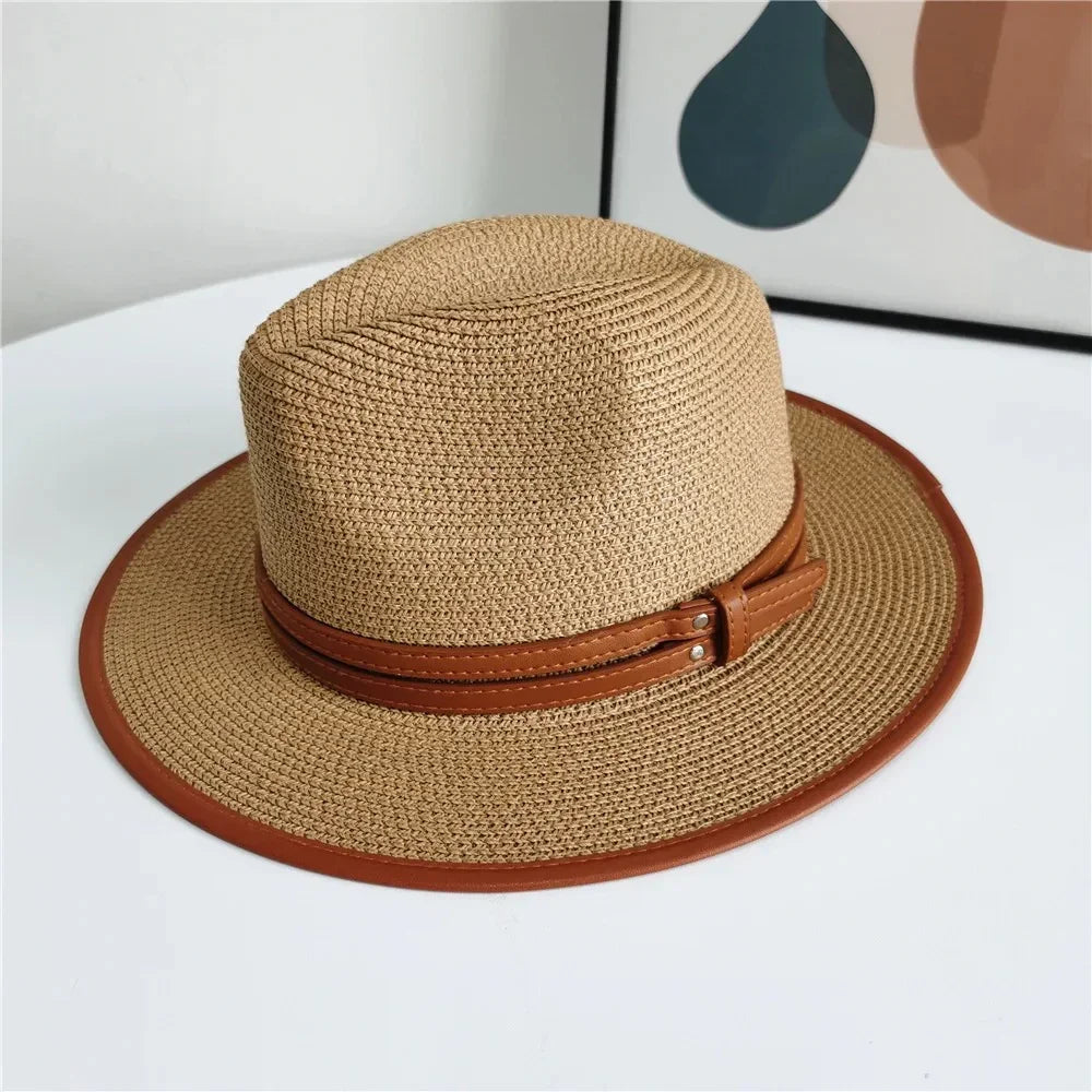 Classic Straw fedora - Accessorizmee