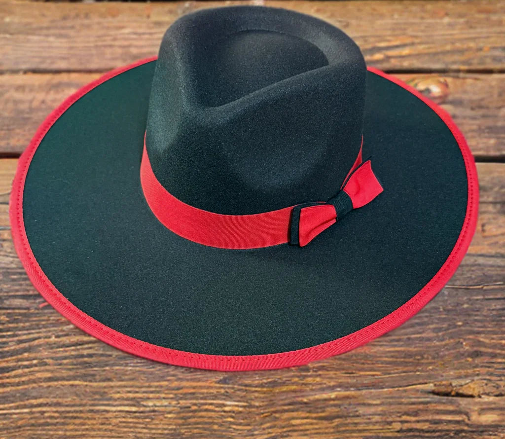 Prestigious Banded Fedora Hat - Unisex, Adjustable Straps Inside, Polyester Interior, Cotton Exterior, Available in Various Colors - Accessorizmee