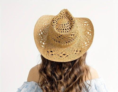 Cowboy straw hat - spring styles - Accessorizmee