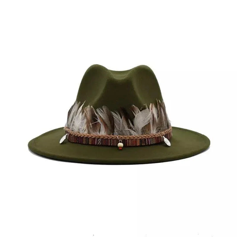 Exotic Fedora Hat - Accessorizmee