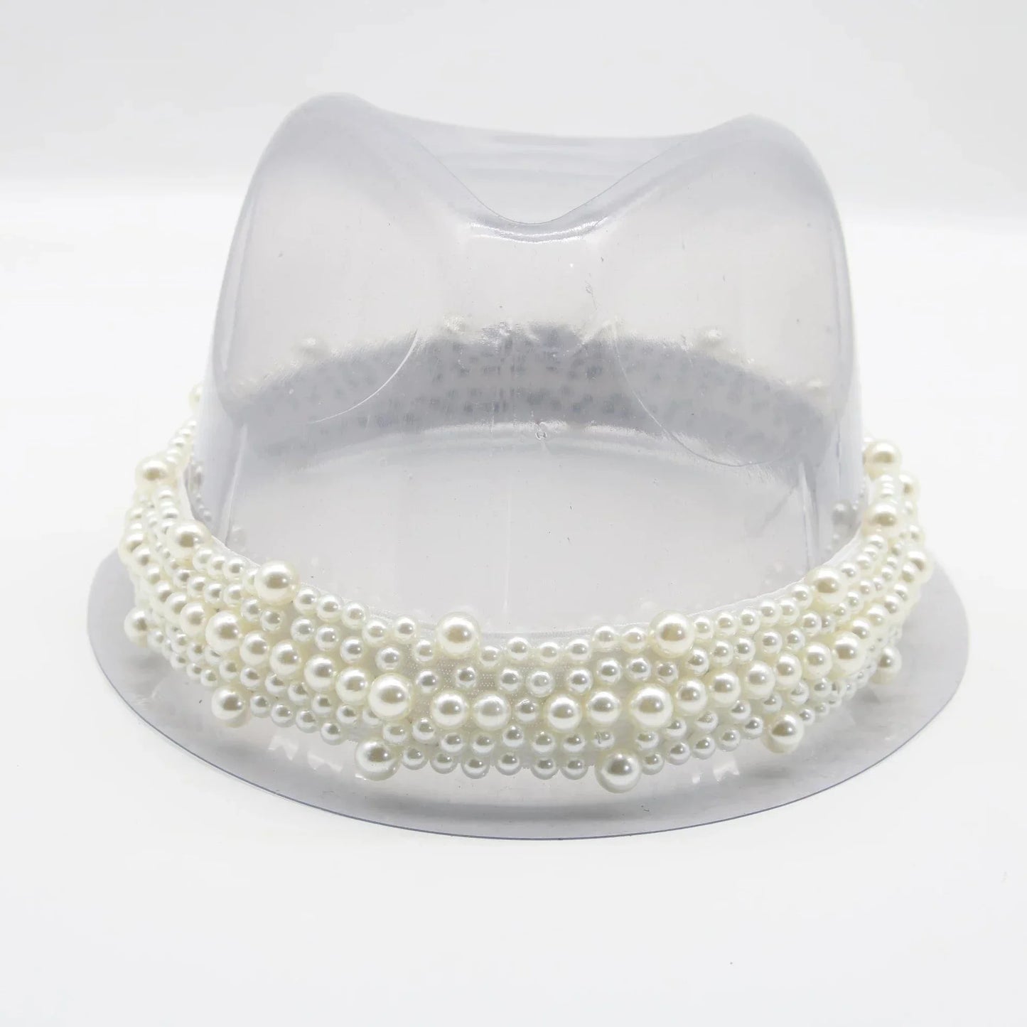 Fedora Elastic Pearl Band - Accessorizmee