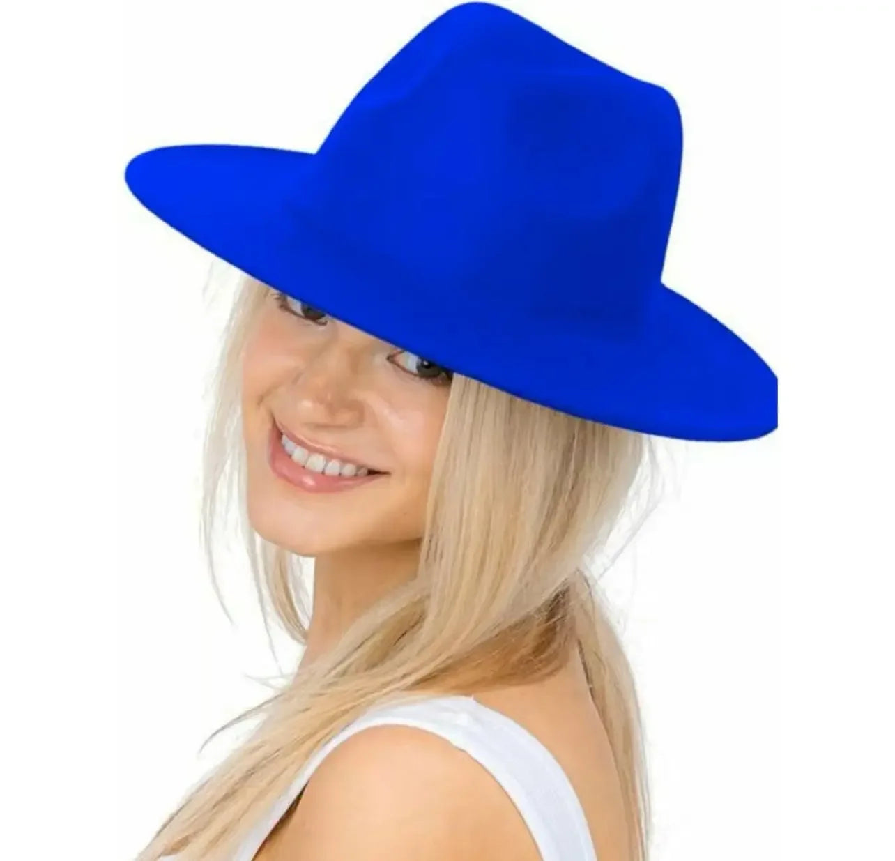 Stiff Solid Fedora - Accessorizmee